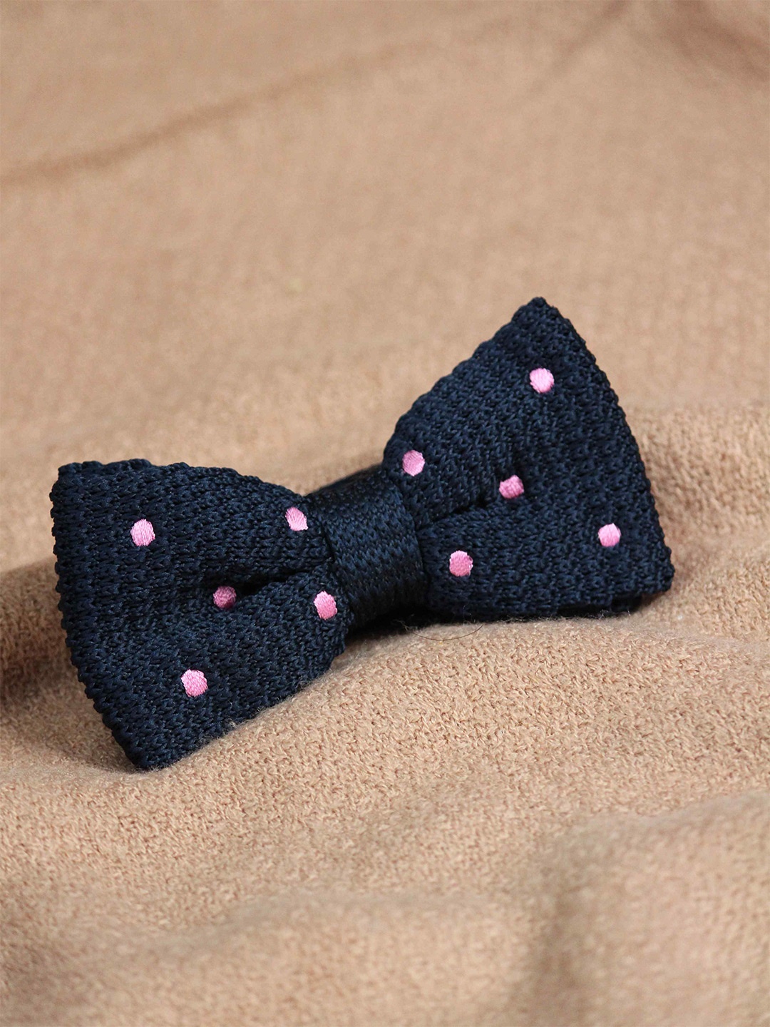 

Tossido Men Blue & Pink Printed Bow Tie