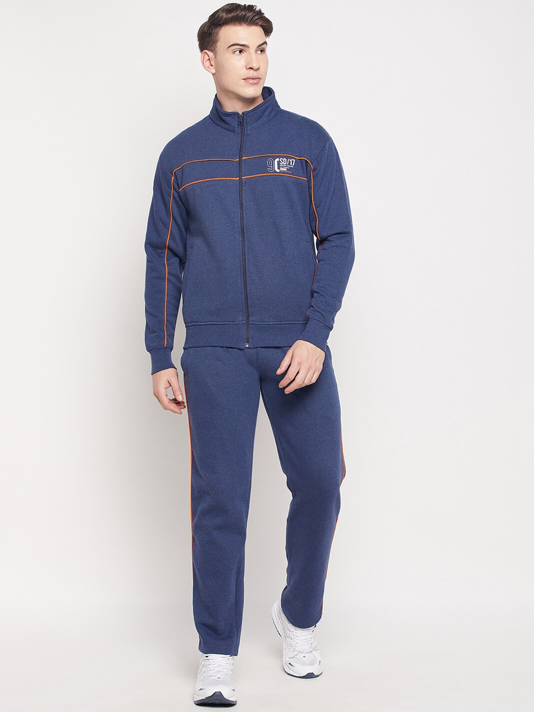 

Duke Men Blue Solid Tracksuit