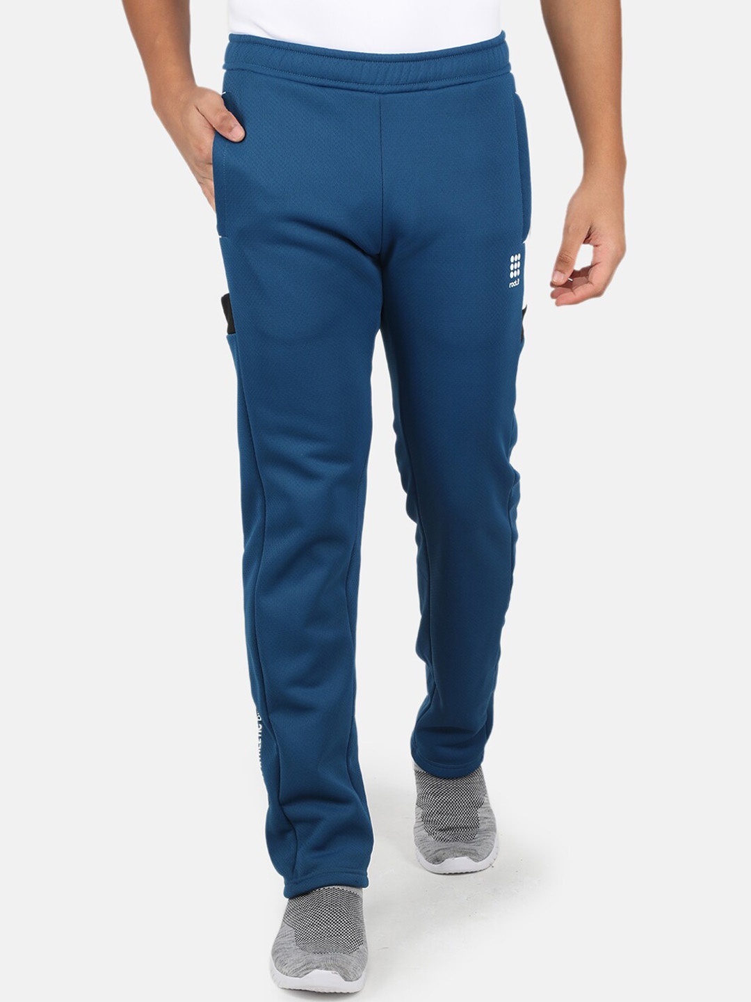 

rock.it Men Blue Solid Track Pants