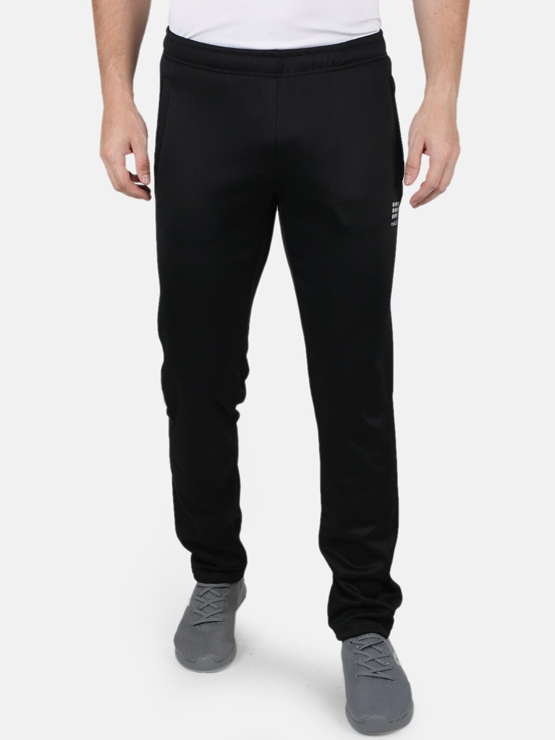 

rock.it Men Black Solid Track Pants