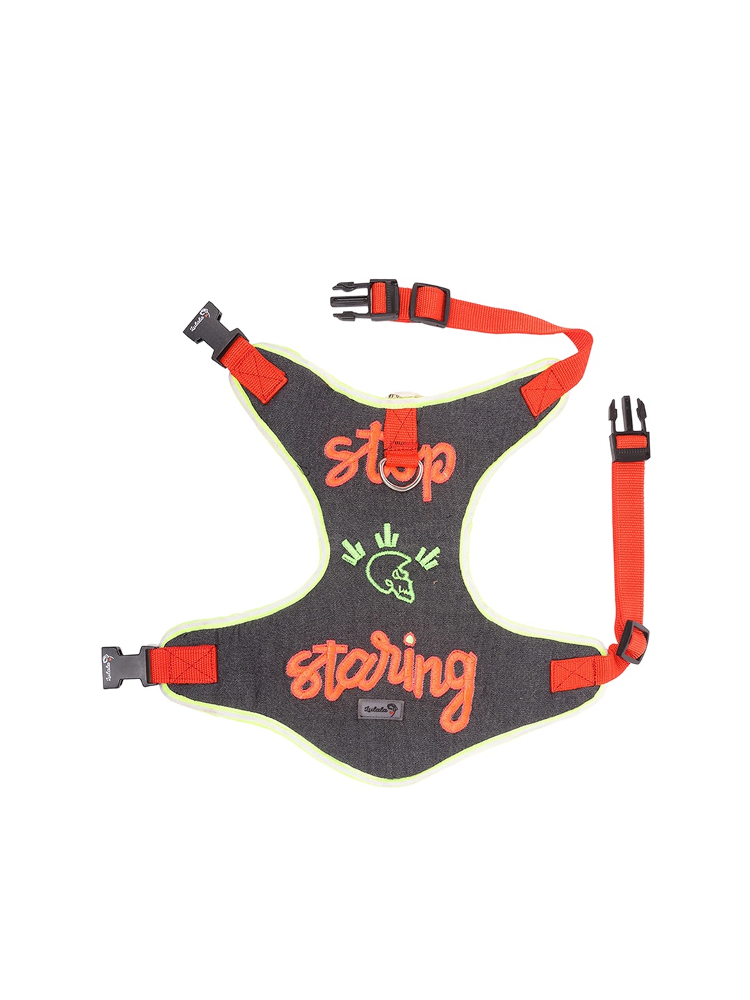 

Lulala Blue & Red Printed Pet Harnesses
