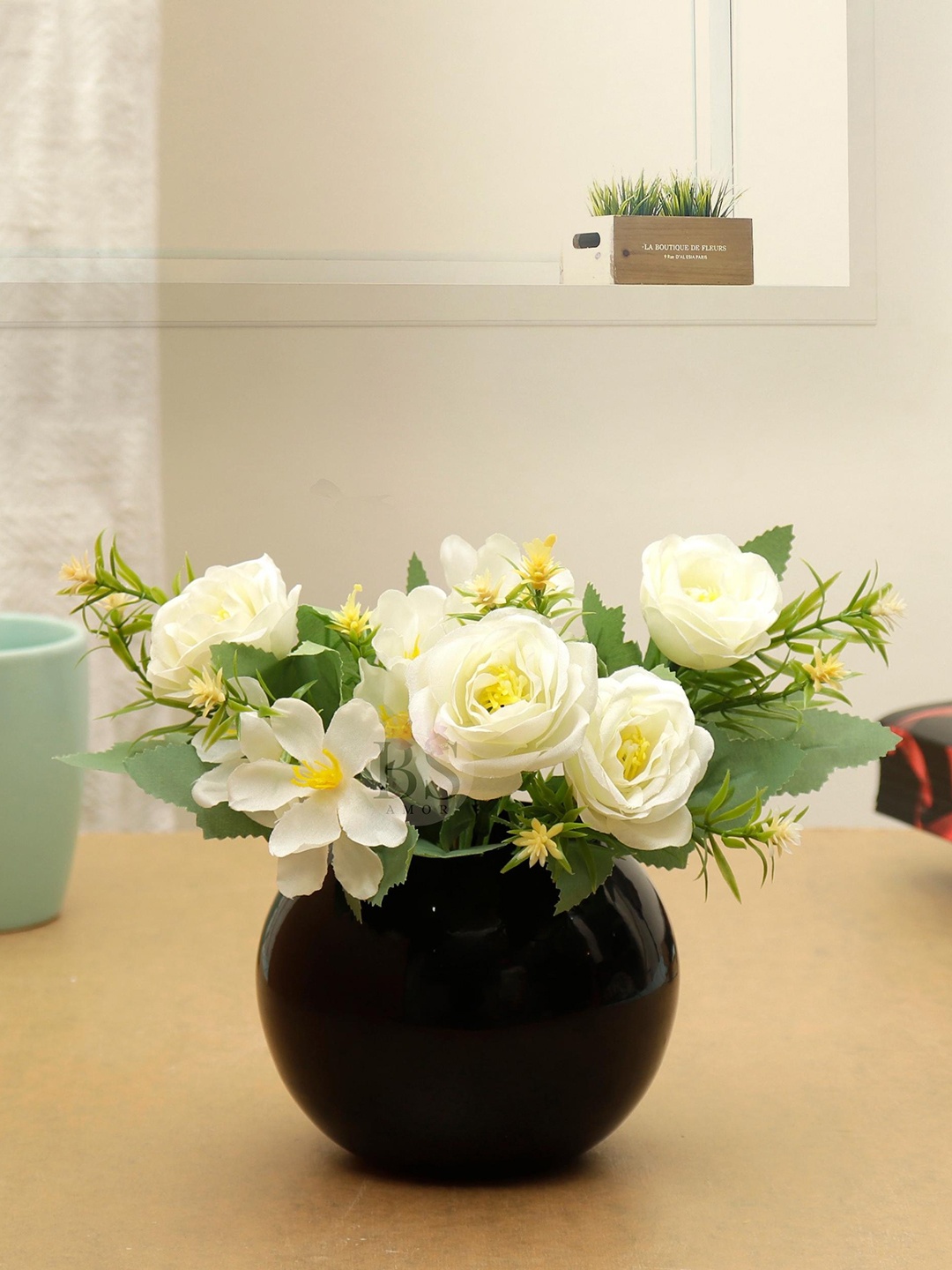 

BS AMOR White Solid Artificial Flowers and Plants