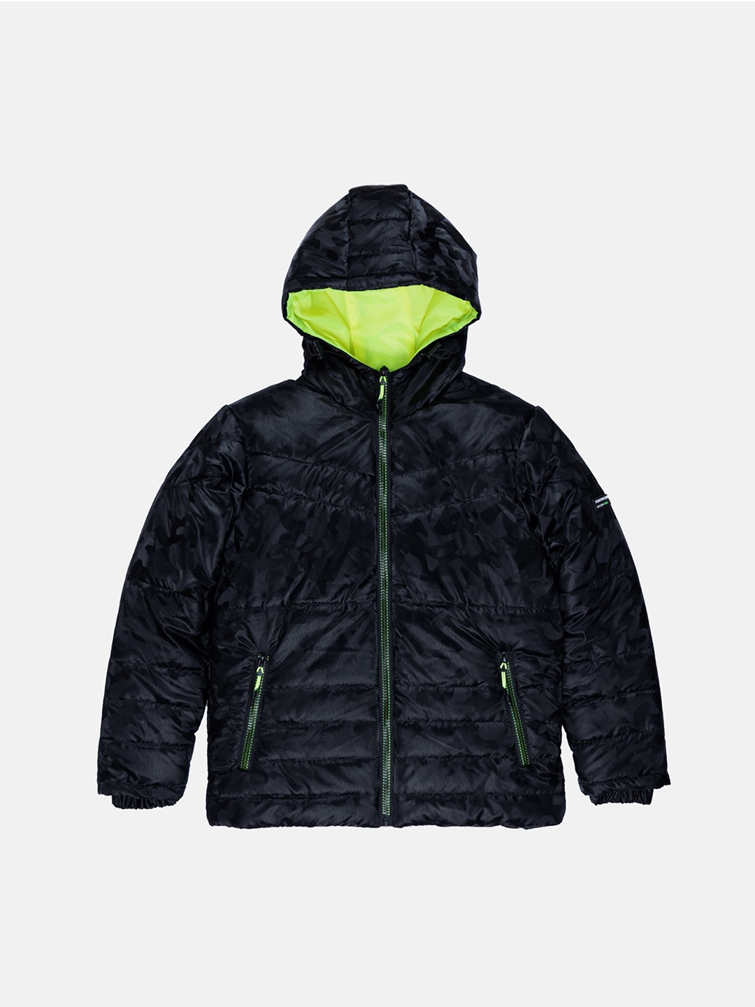 

Status Quo Boys Black Quilted Jacket