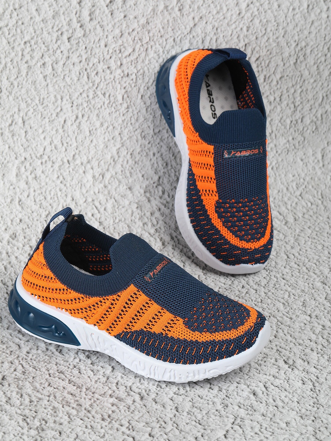 

ABROS Boys Teal Mesh Walking Shoes