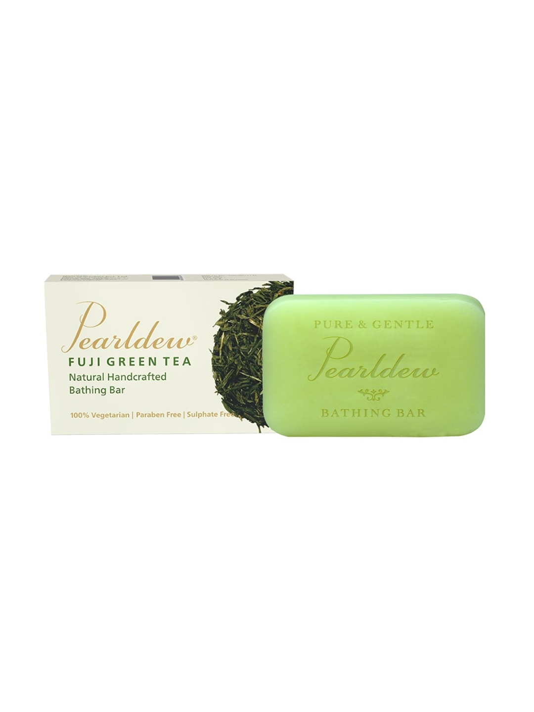 

Pearldew Fuji Green Tea Paraben & Sulphate Free Bathing bar 75gm, Na
