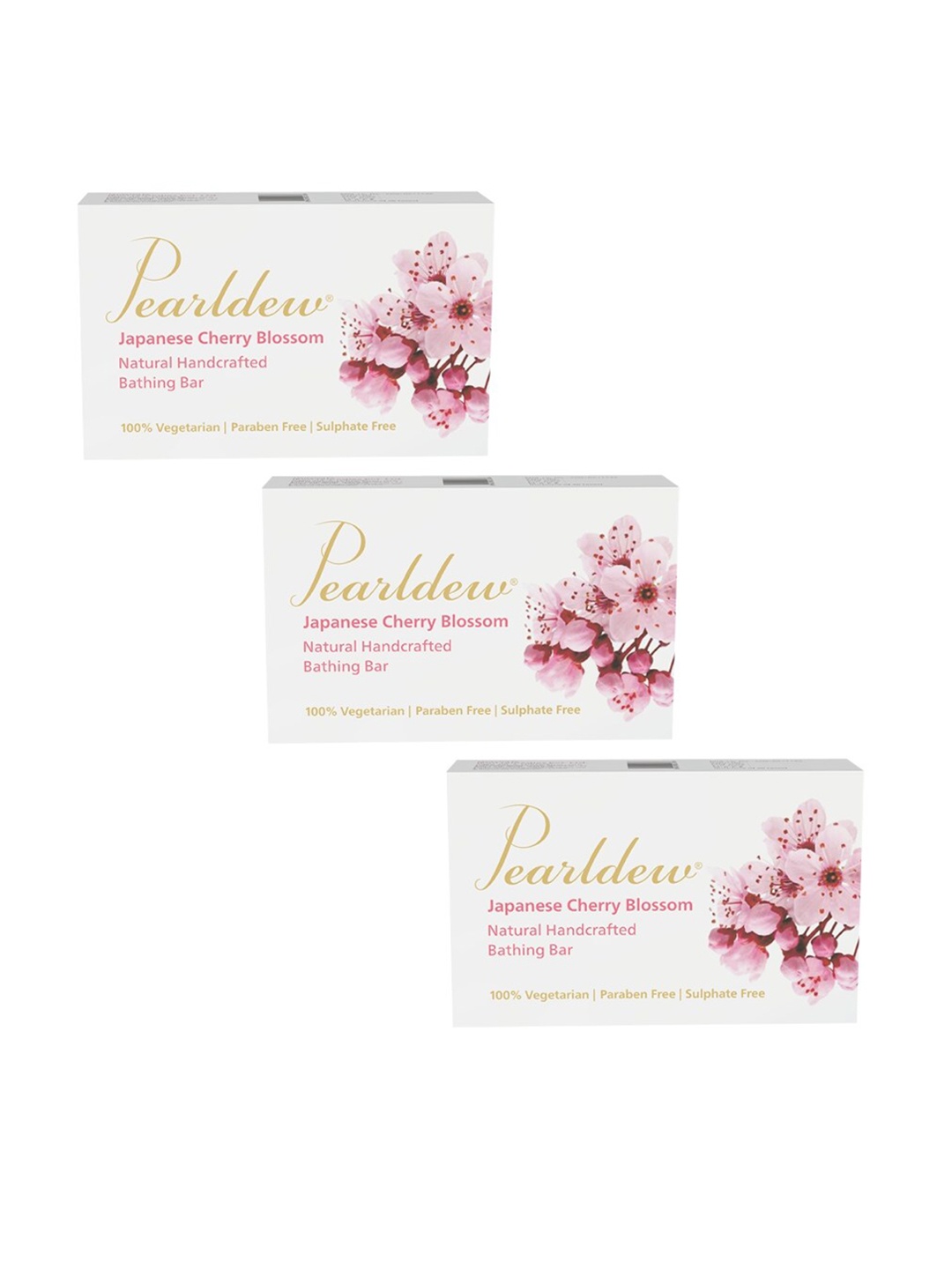

Pearldew Set Of 2 Japanese Cherry Blossom Bathing Bar, Purple
