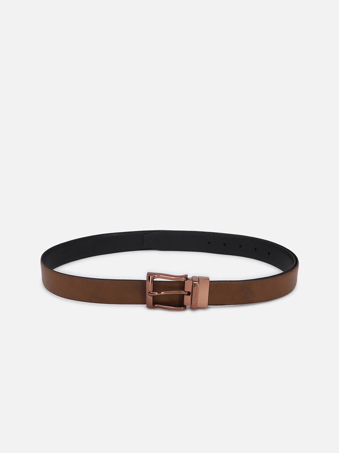 

Louis Philippe Men Black Leather Belt