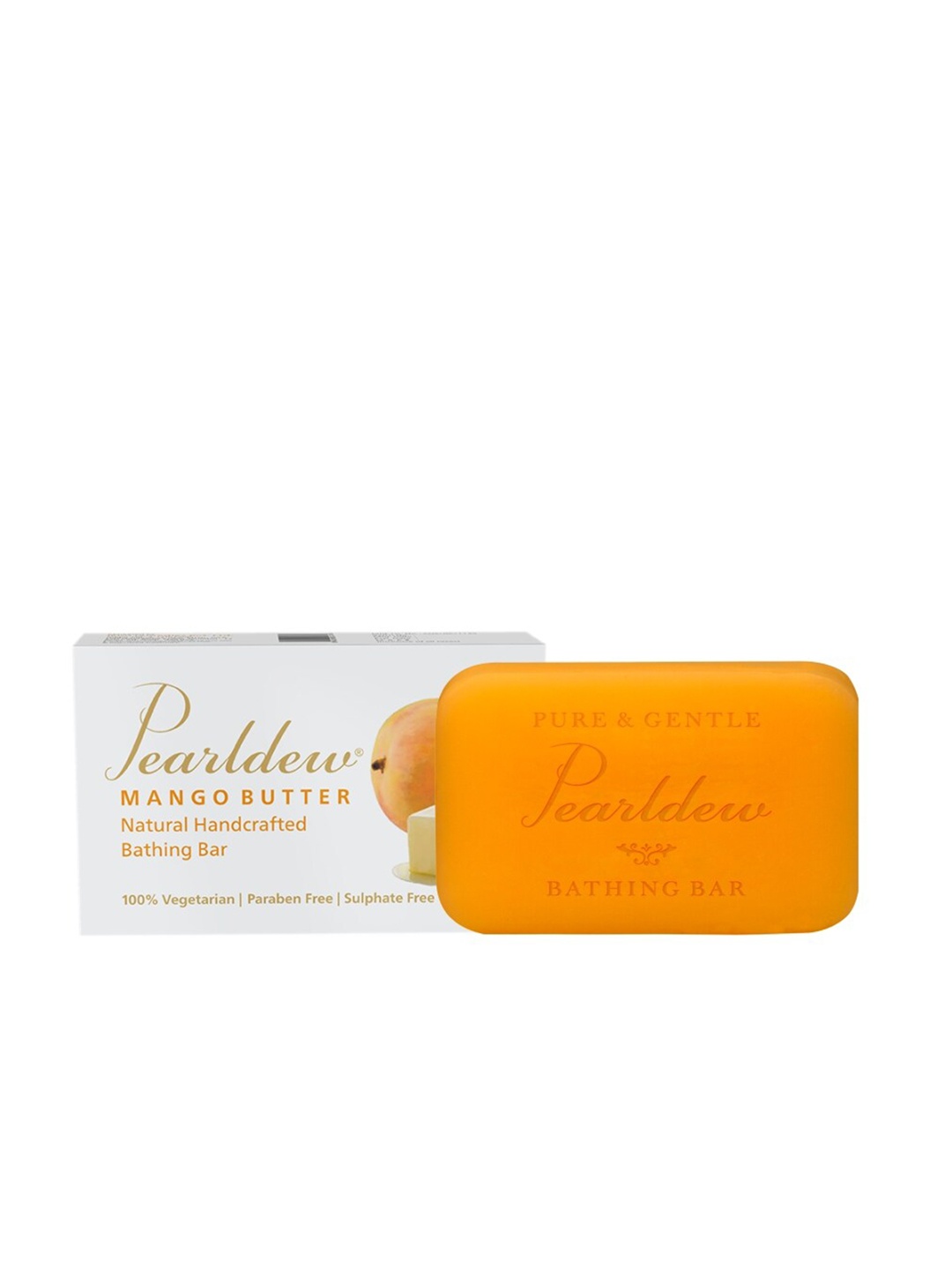 

Pearldew Mango Butter Bathing Soap, Orange