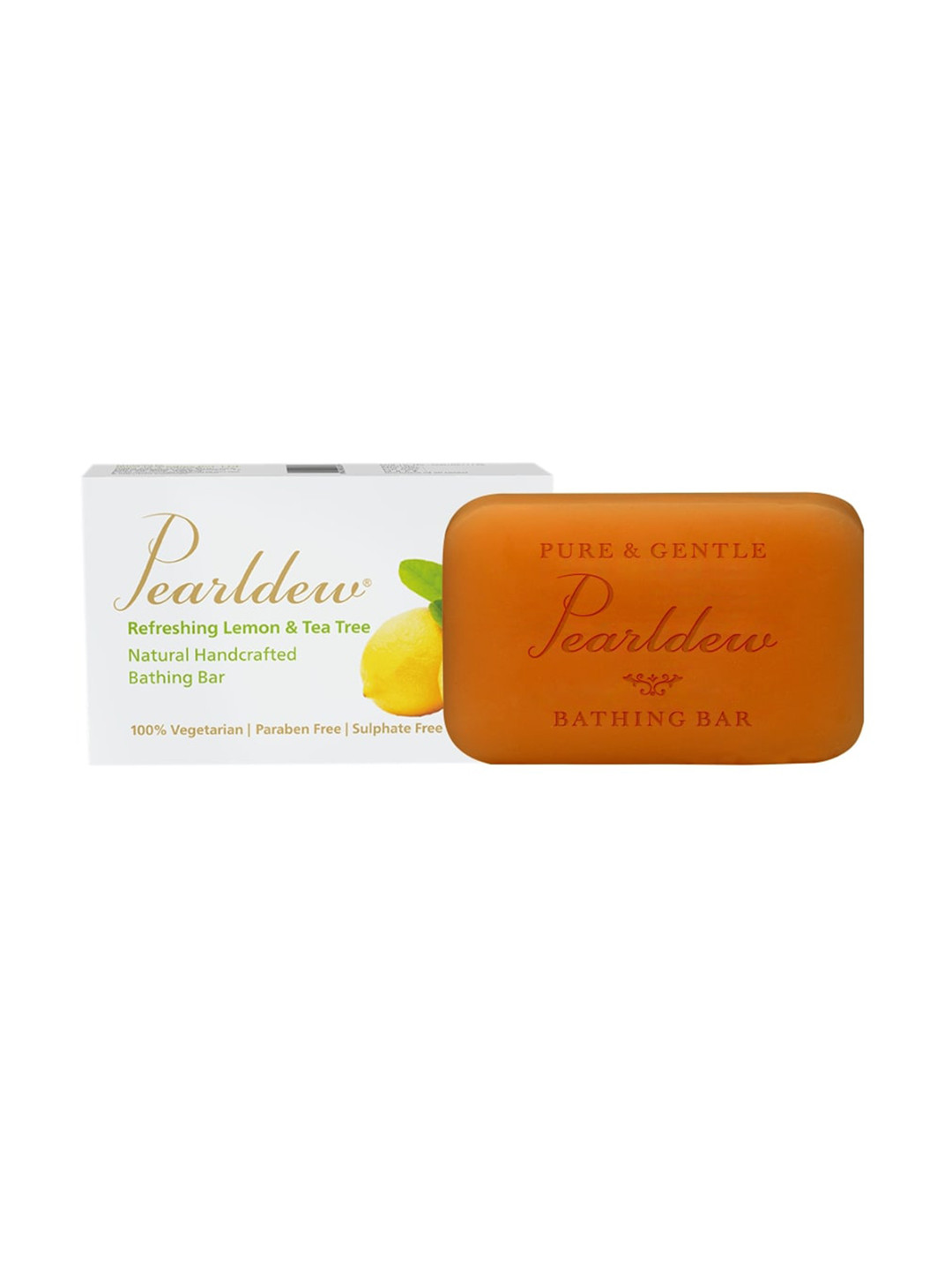 

Pearldew Refreshing Lemon & Tea Tree Bathing Soap, Na