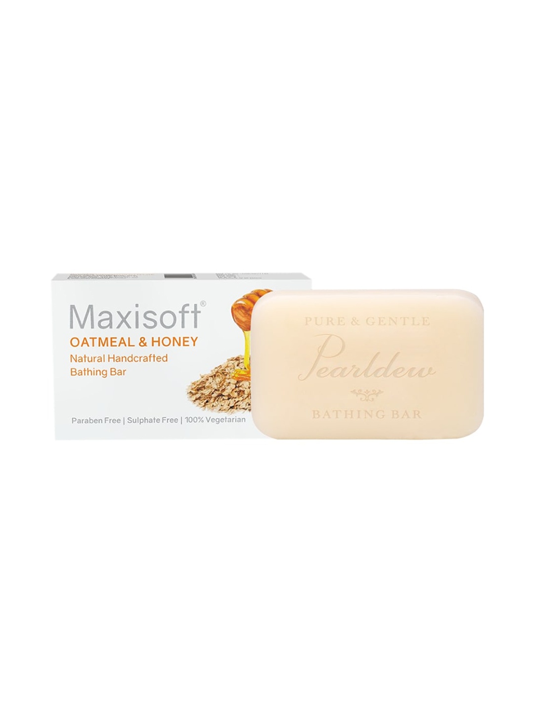 

Pearldew Oatmeal & Honey Bathing Soap, Peach