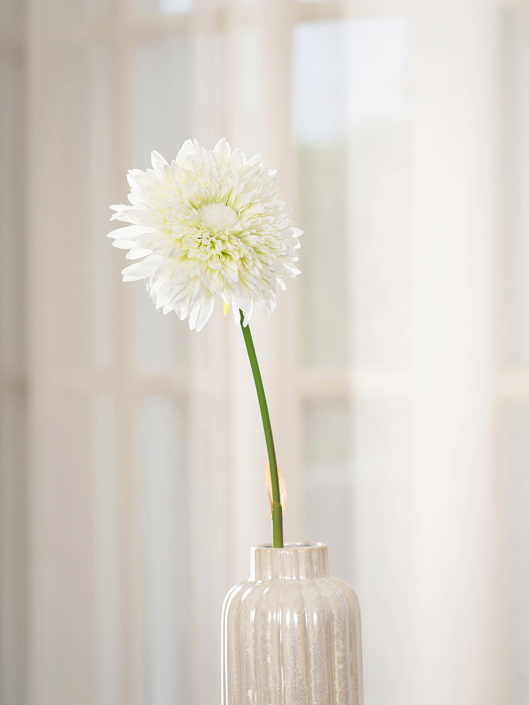

Pure Home and Living Cream Sunflower Spray Artificial Flowers Stick