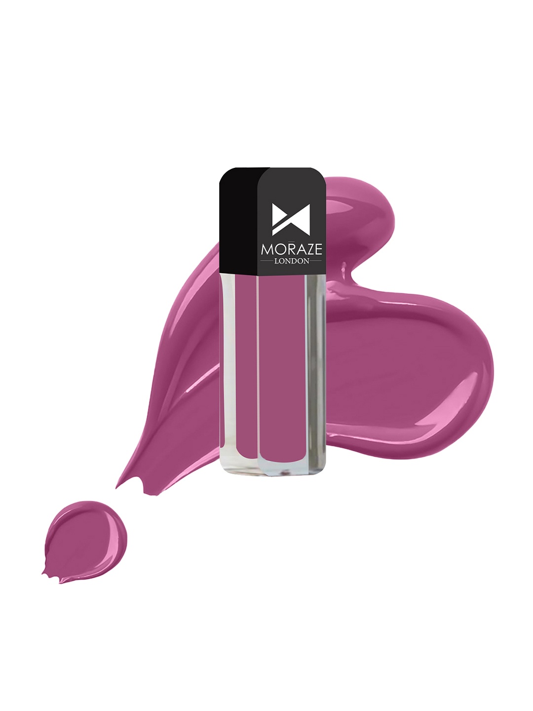 

Moraze Non-Transfer Lipstick-Kiss Proof Vegan Non Toxic 3 ML Made Him Blush, Purple