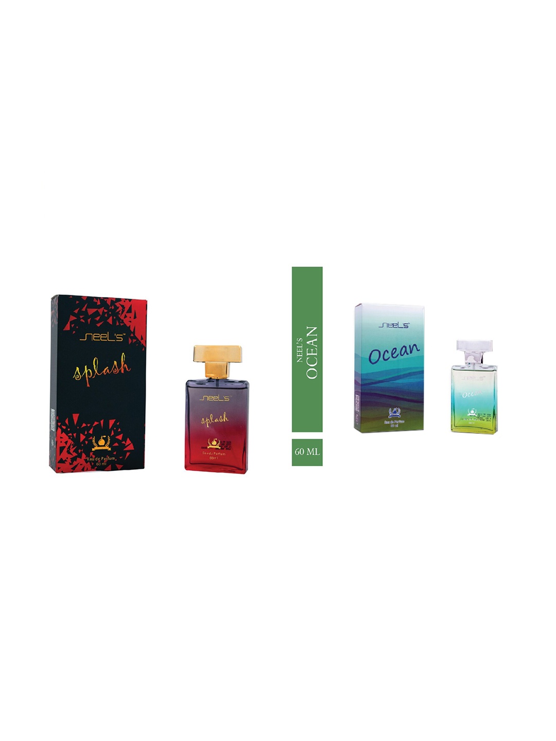 

Neels Set Of 2 Splash & Ocean Perfume 120ml, Na