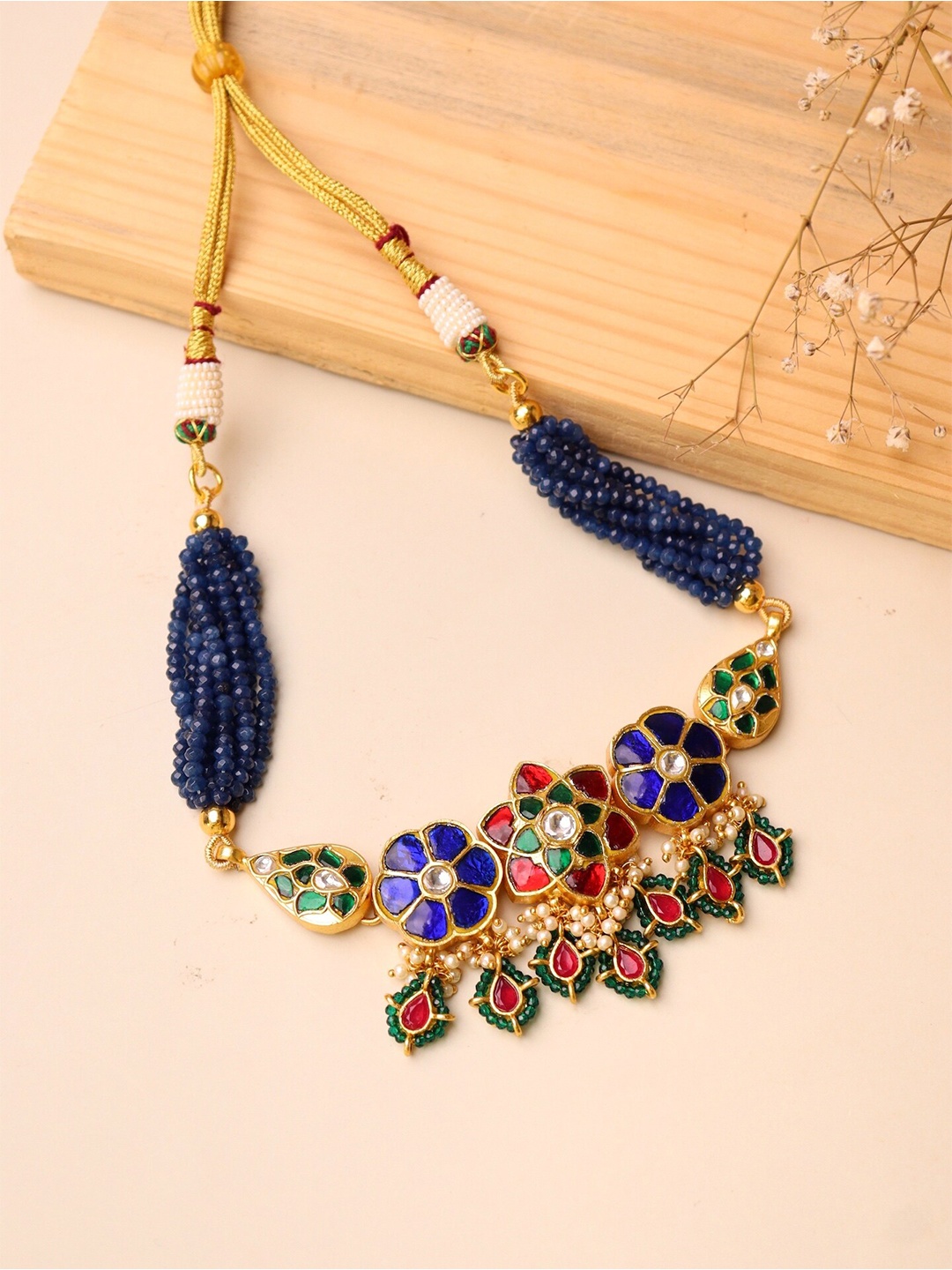 

CURIO COTTAGE Gold-Toned & White Gold-Plated Necklace