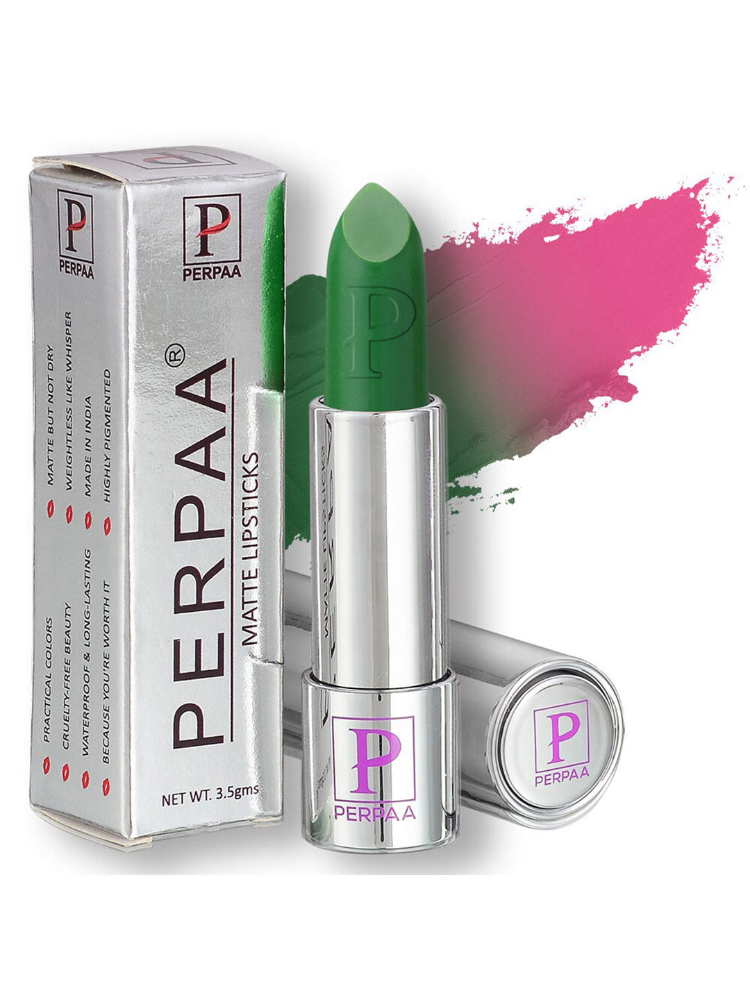 

PERPAA Push, Pop & Play Matte Lipstick 3.5g- Magenta Matte