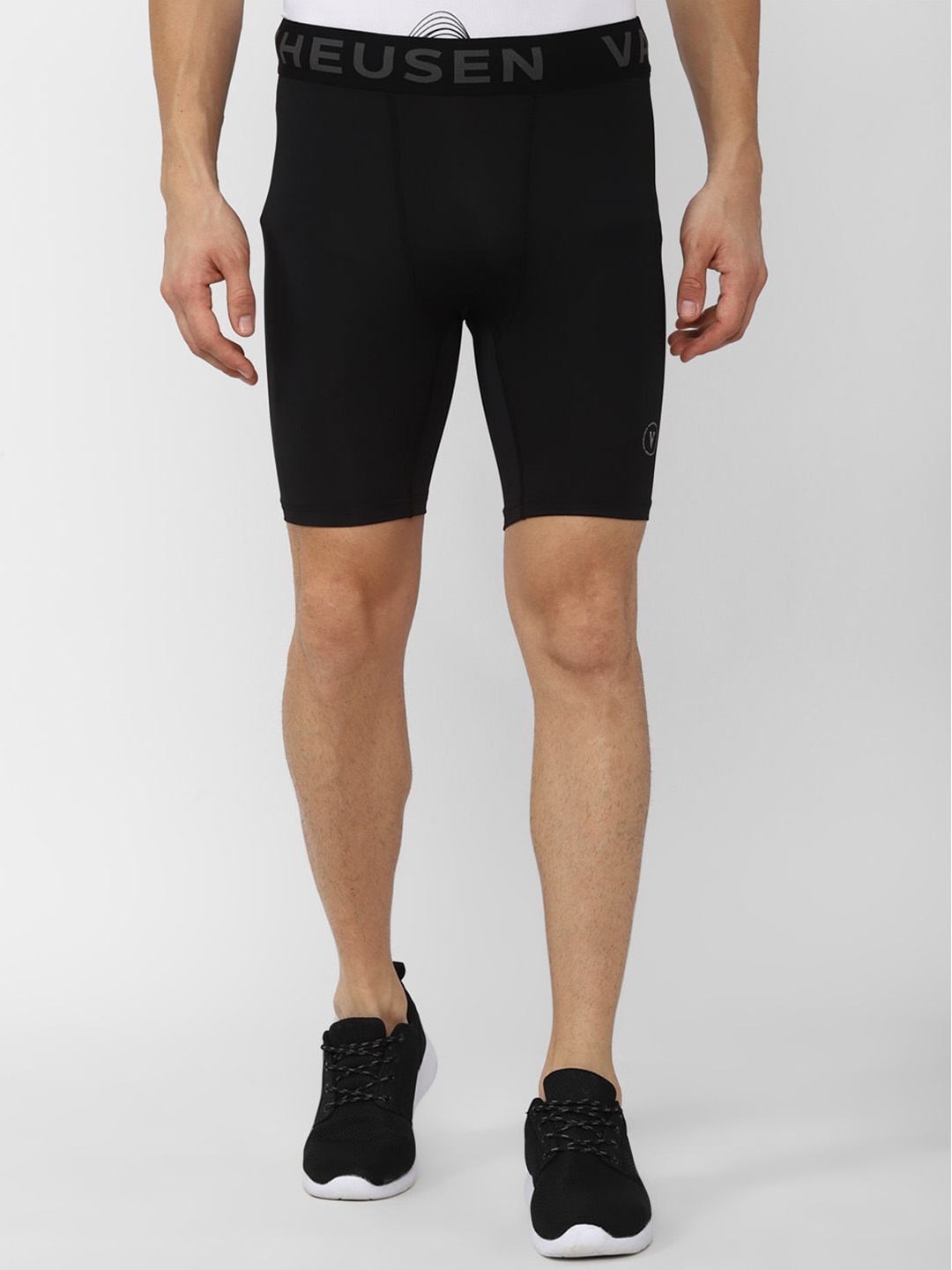 

Van Heusen Men Cycling Shorts, Black
