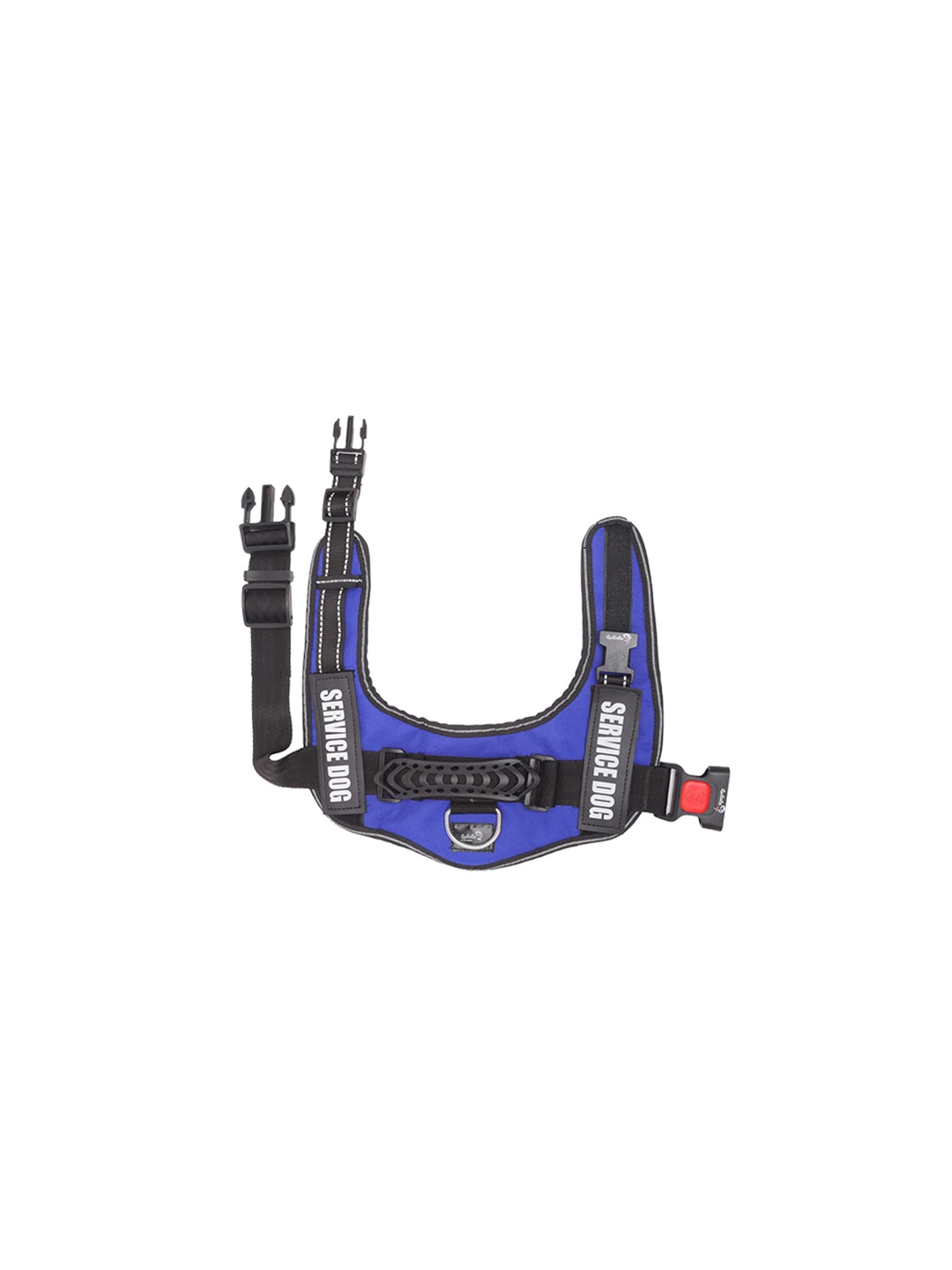 

Lulala Blue & Black Self Design Dog No-Pull Reflective Pet Harnesses