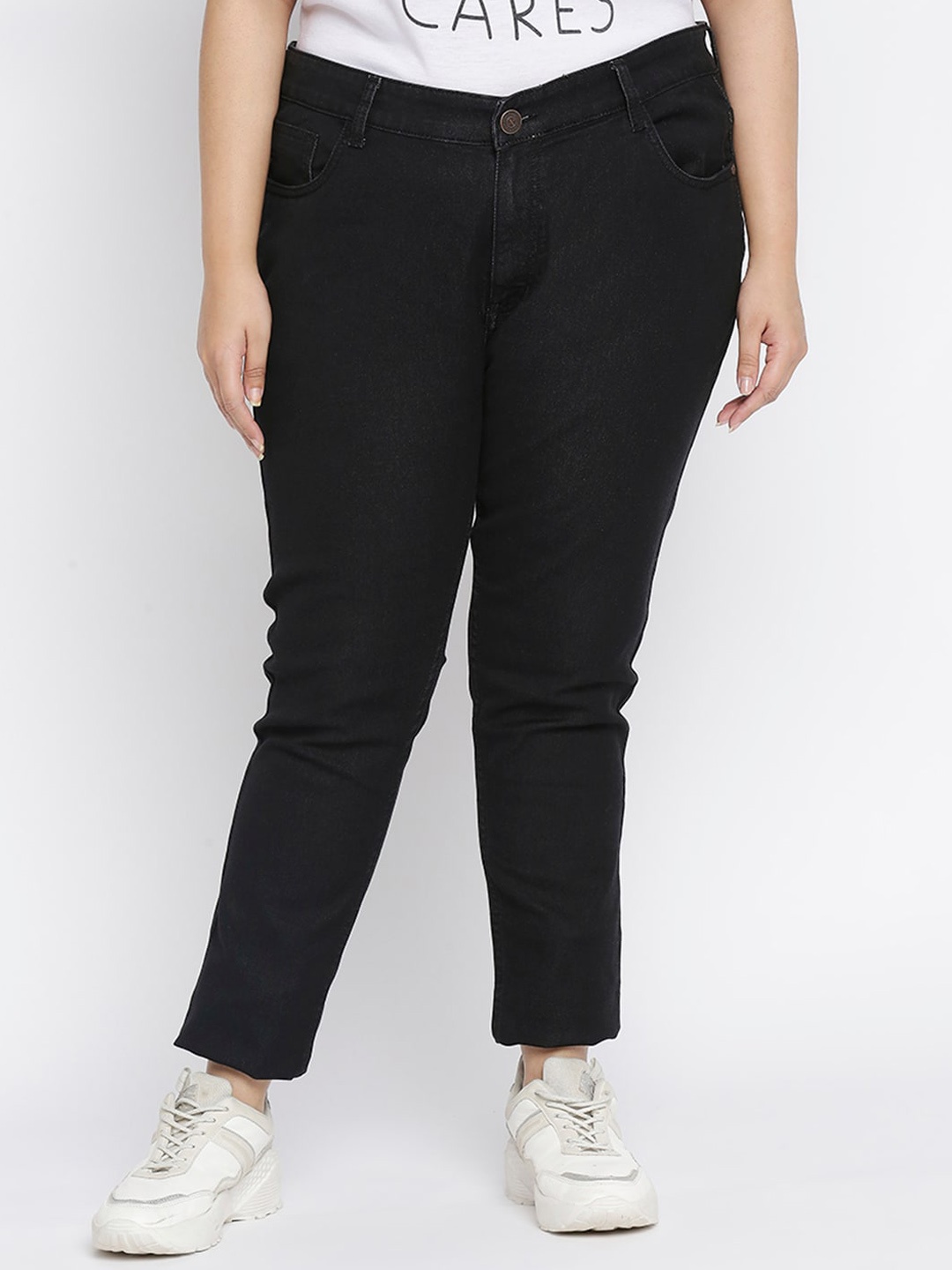 

ZUSH Women Plus Size Black Stretchable Jeans