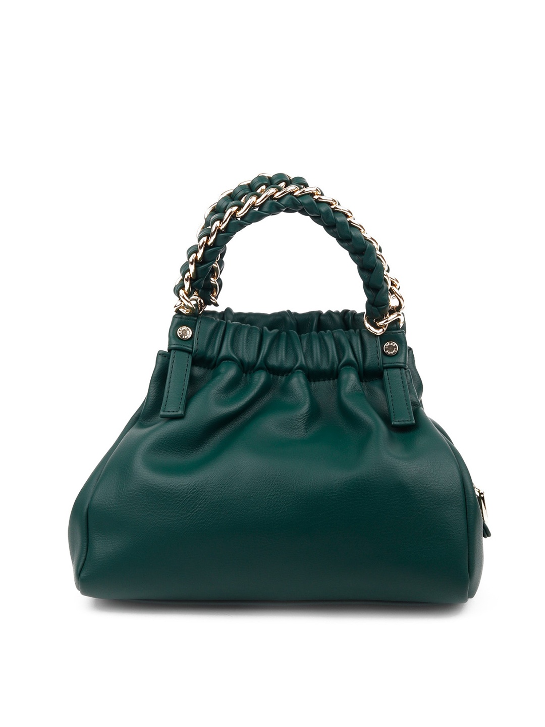 

ODETTE Green PU Structured Handheld Bag