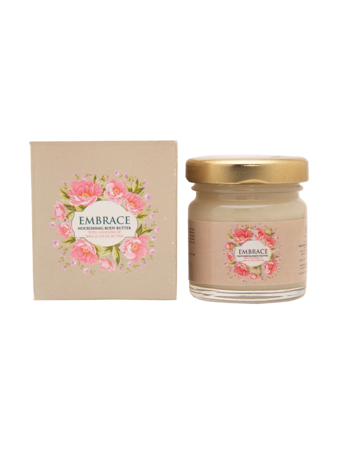 

HOLISTIC HEALINGS BY SHAVETA Embrace Nourishing Body Butter with Shea & Cocoa Butter -50g, Beige