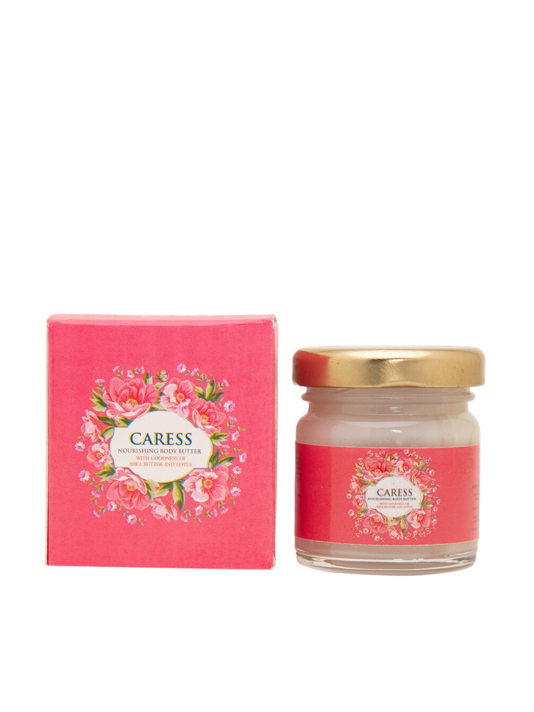 

HOLISTIC HEALINGS BY SHAVETA Cares Nourishing Body Butter with Shea Butter & Lotus-50g, Pink