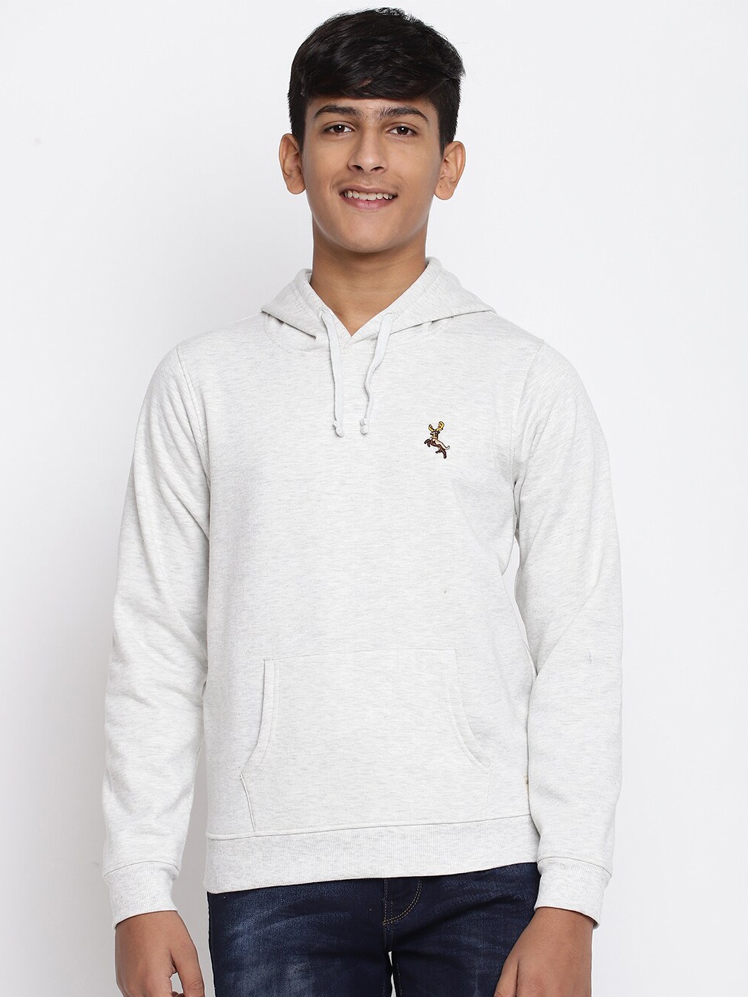

Lil Tomatoes Boys Grey Hooded Sweatshirt