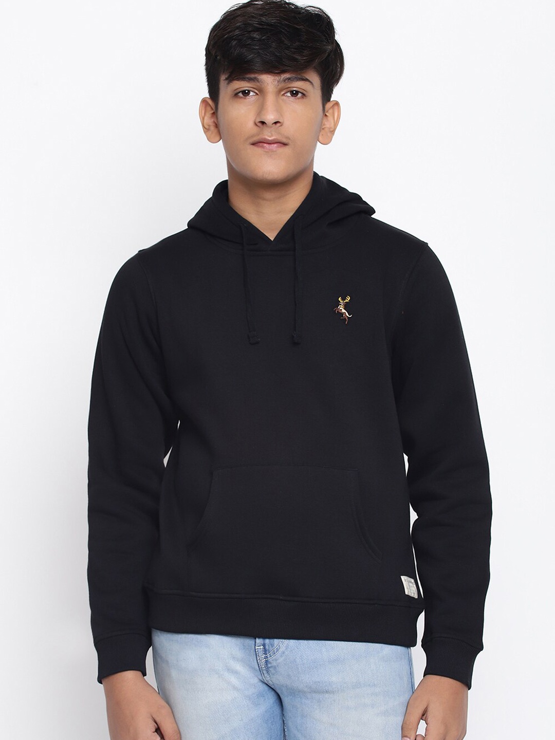 

Lil Tomatoes Boys Black Hooded Sweatshirt