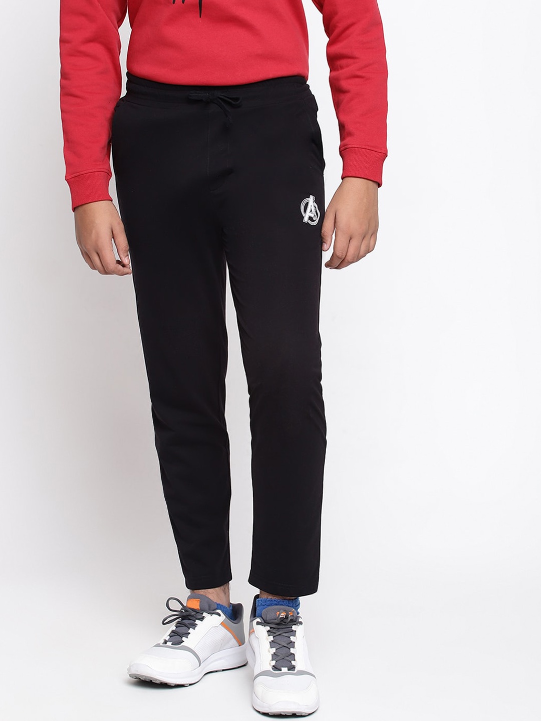 

Lil Tomatoes Boys Black Solid Joggers