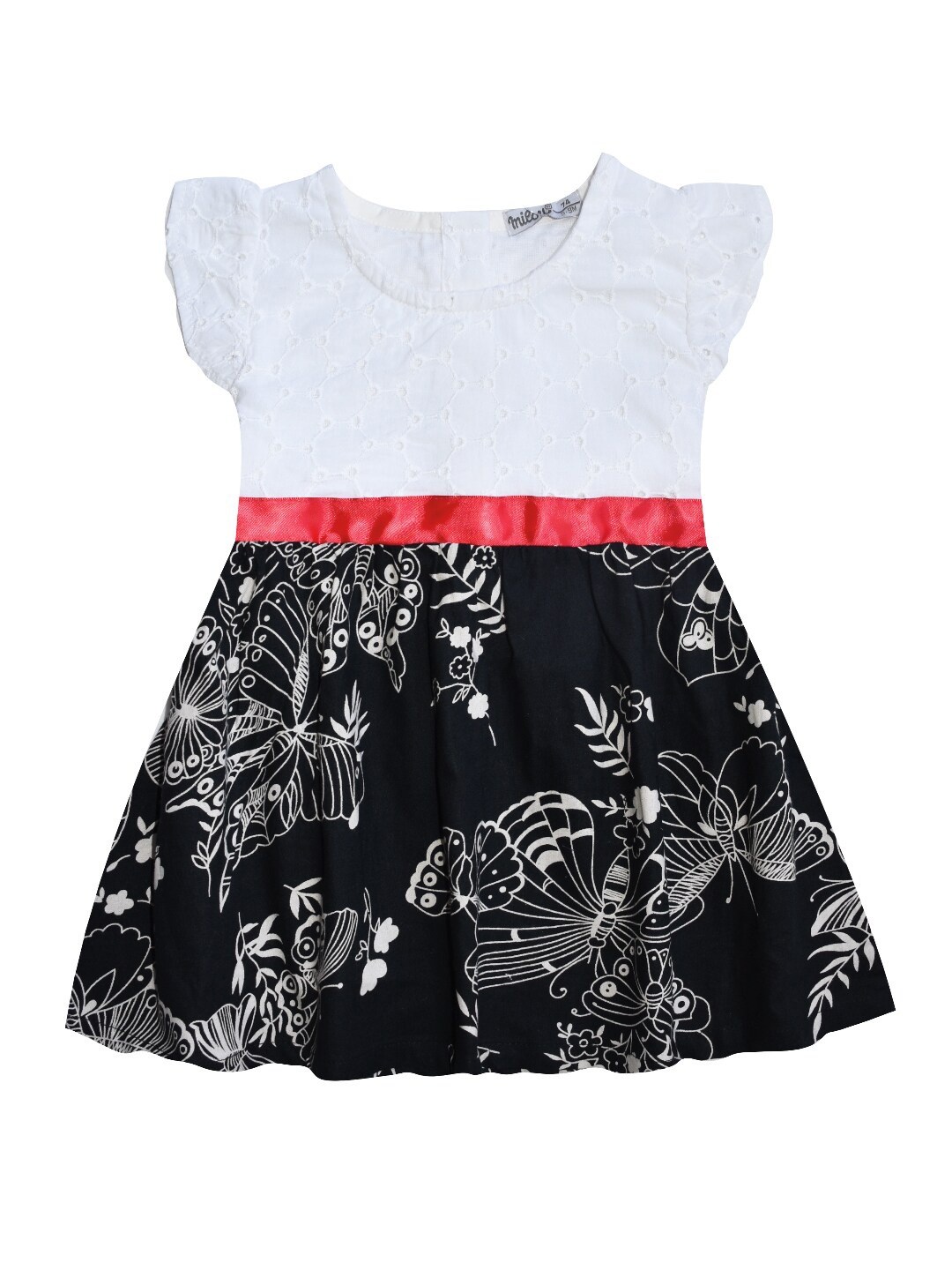 

milou Black Floral Dress