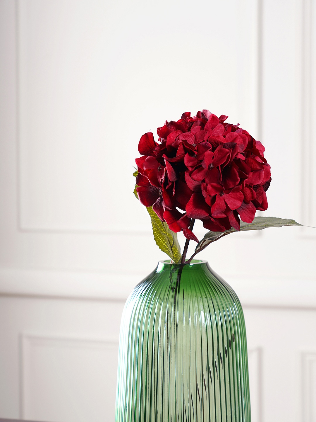 

Pure Home and Living Hydrangea Flower, Red