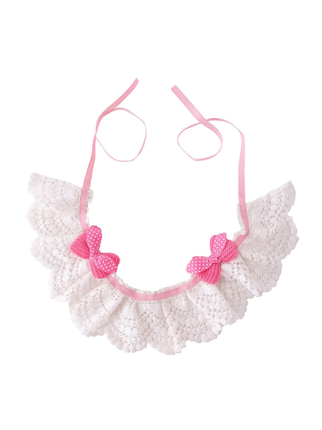 

Lulala Pink Self-Design Pet Collars