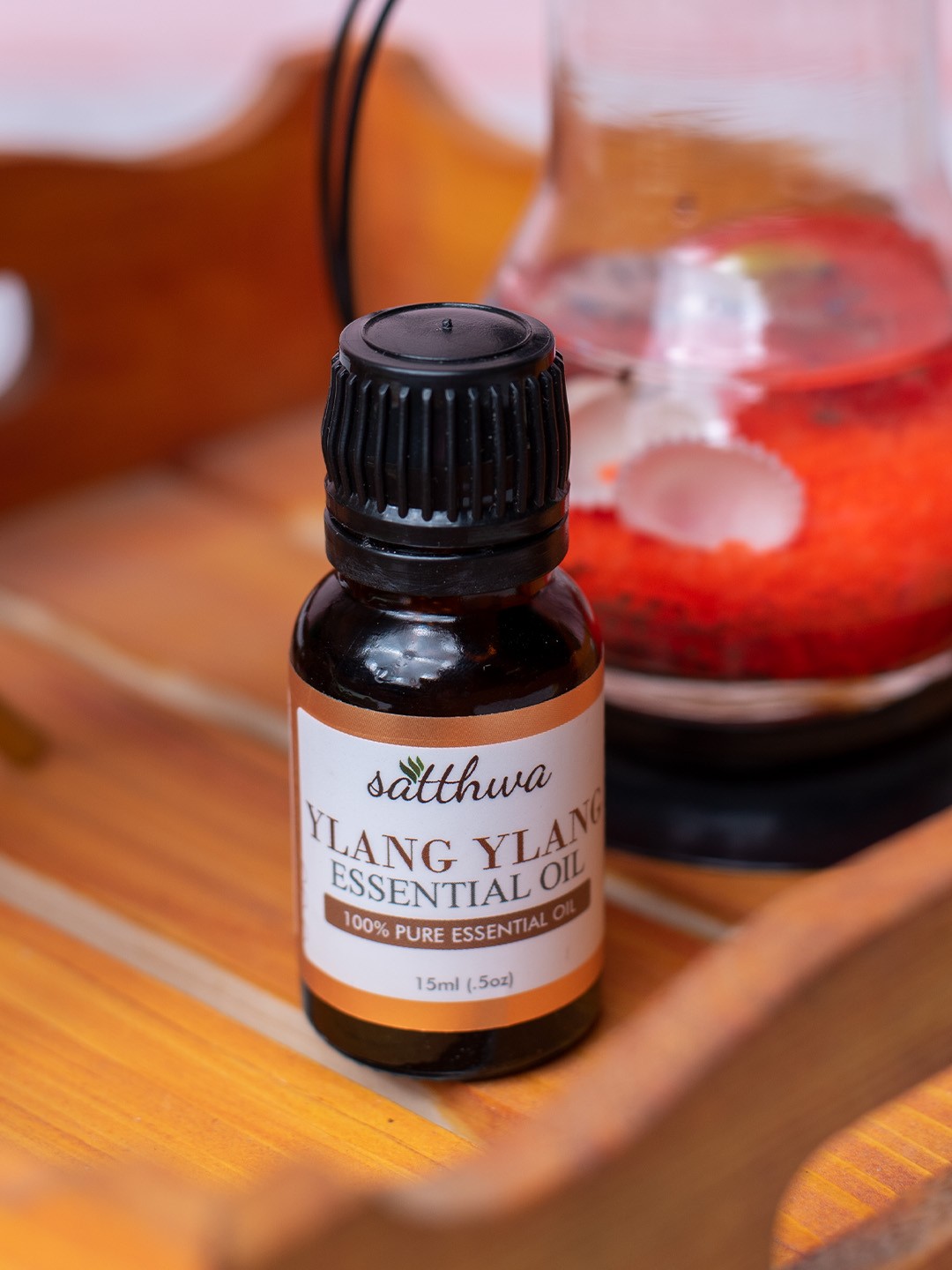 

Satthwa 100% Pure & Natural Ylang Ylang Essential Oil - 15ml, White
