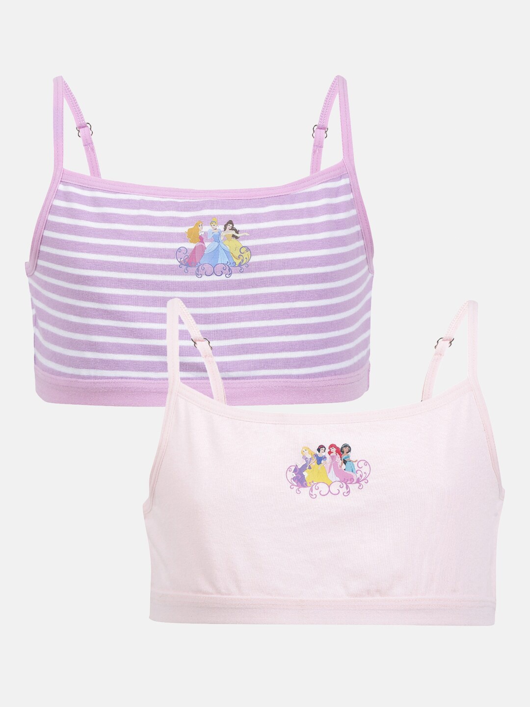 

Charm n Cherish Girls Pink & Purple Pack of 2 Beginners Bra