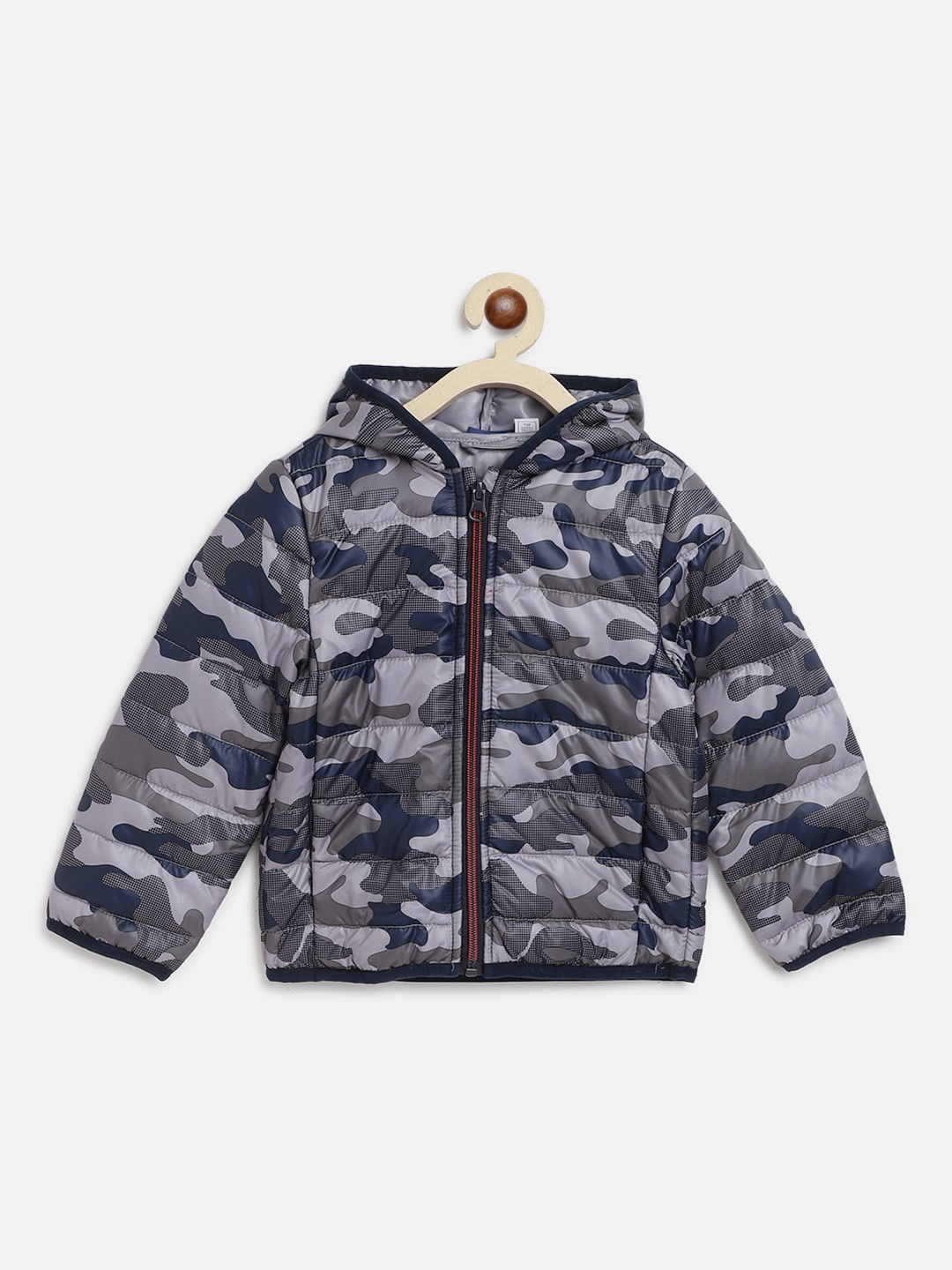 

Chicco Boys Grey Camouflage Insulator Padded Jacket