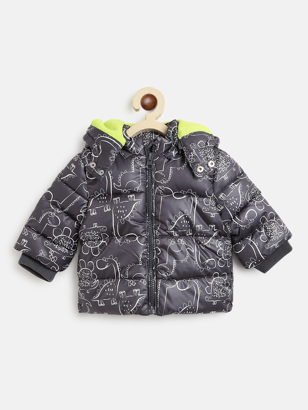 

Chicco Kids Grey Insulator Puffer Jacket