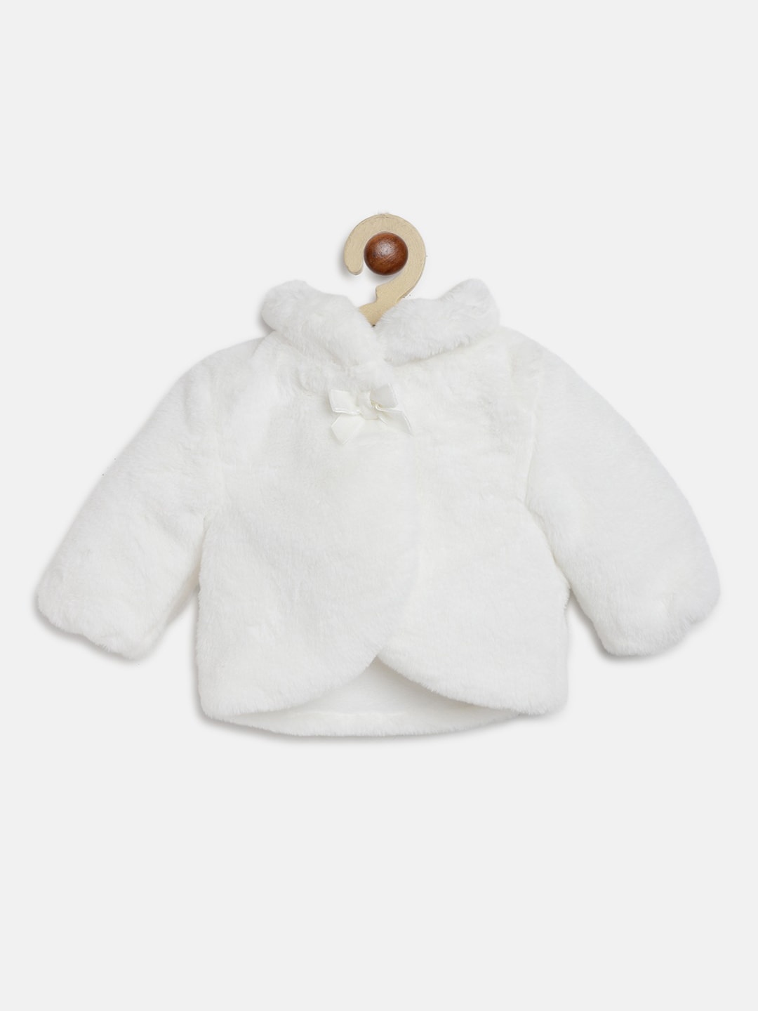

Chicco Girls White Lightweight Crop Tailored Jacket