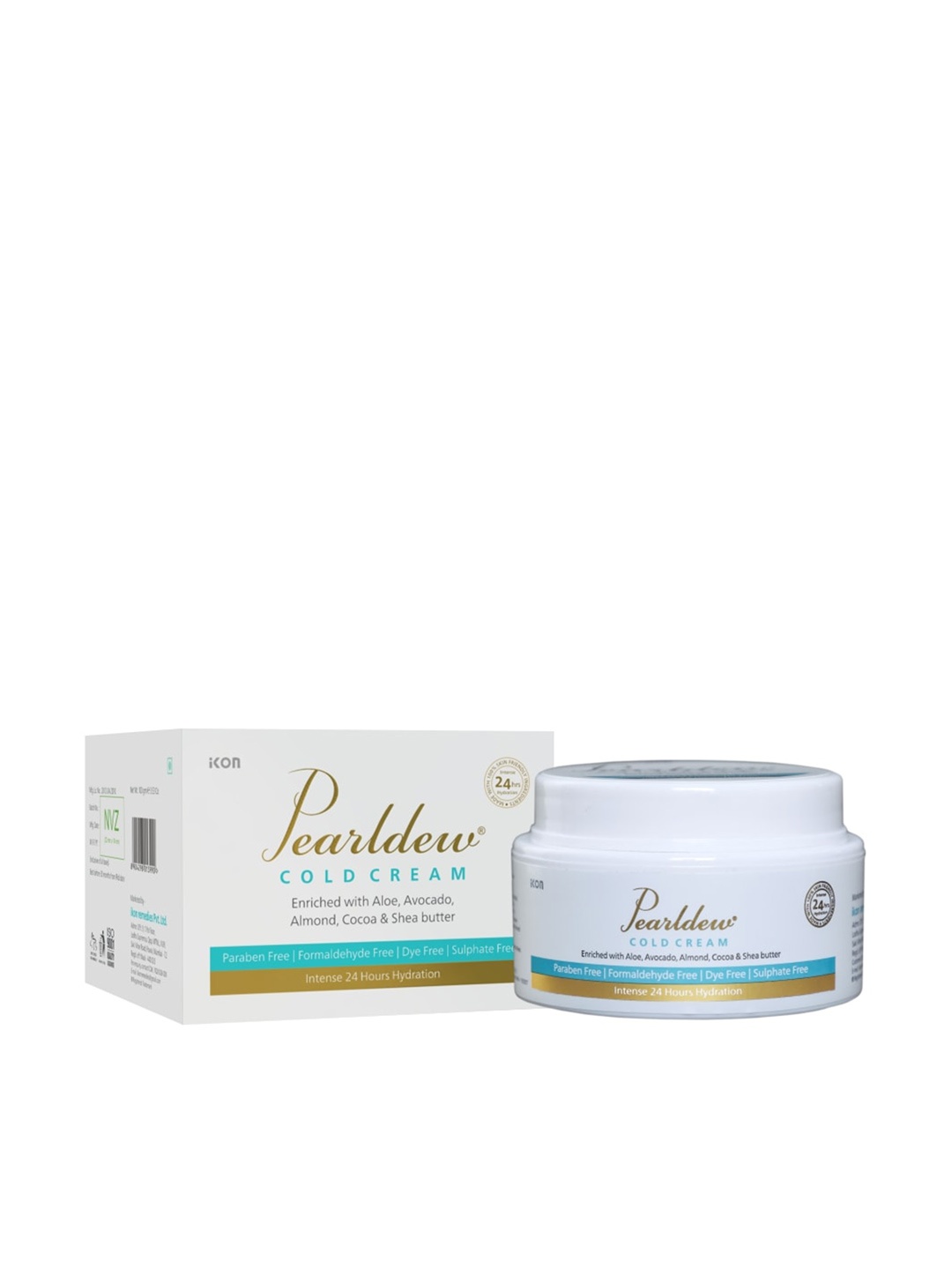 

Pearldew Cold Cream 100gm, Transparent