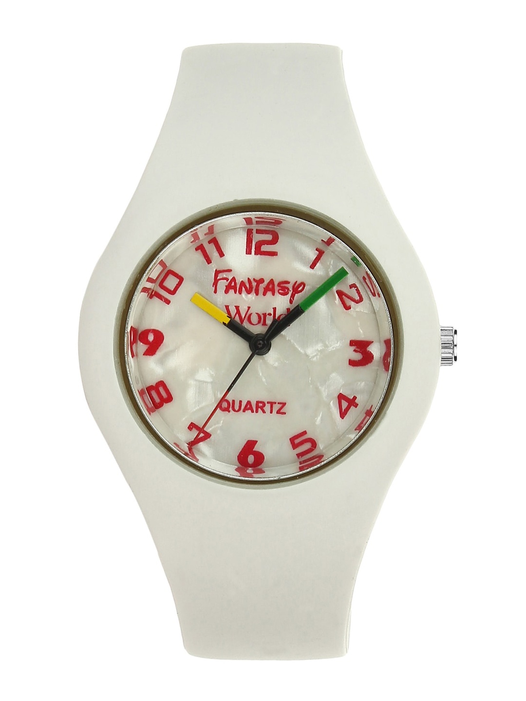 

Fantasy World Unisex Kids White Printed Dial & Straps Analogue Watch HOBFW-003-WH