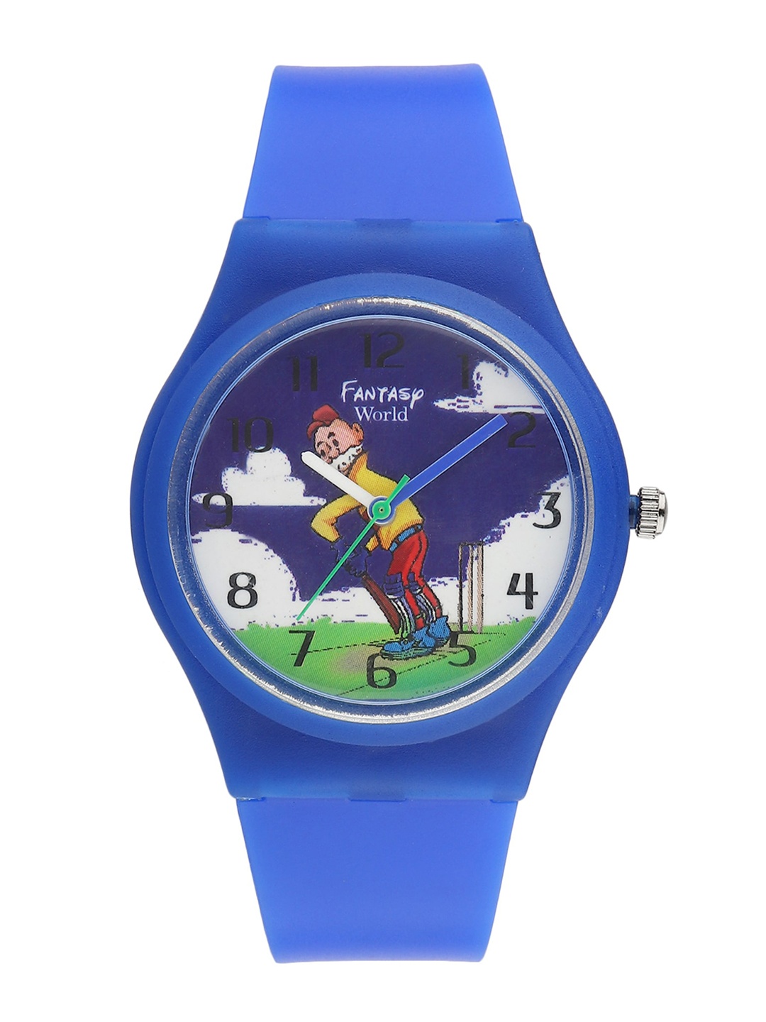 

Fantasy World Unisex Kids Printed Dial & Blue Straps Analogue Watch HOBFW-011-D.BL-D.BL03