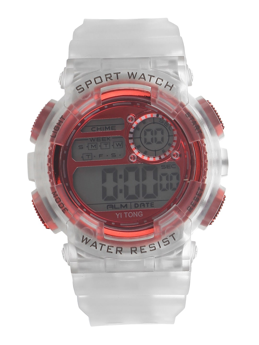 

Fantasy World Kids Red Dial & White Straps Sports Digital Watch-HOBFW-Sport Digital-D-RD