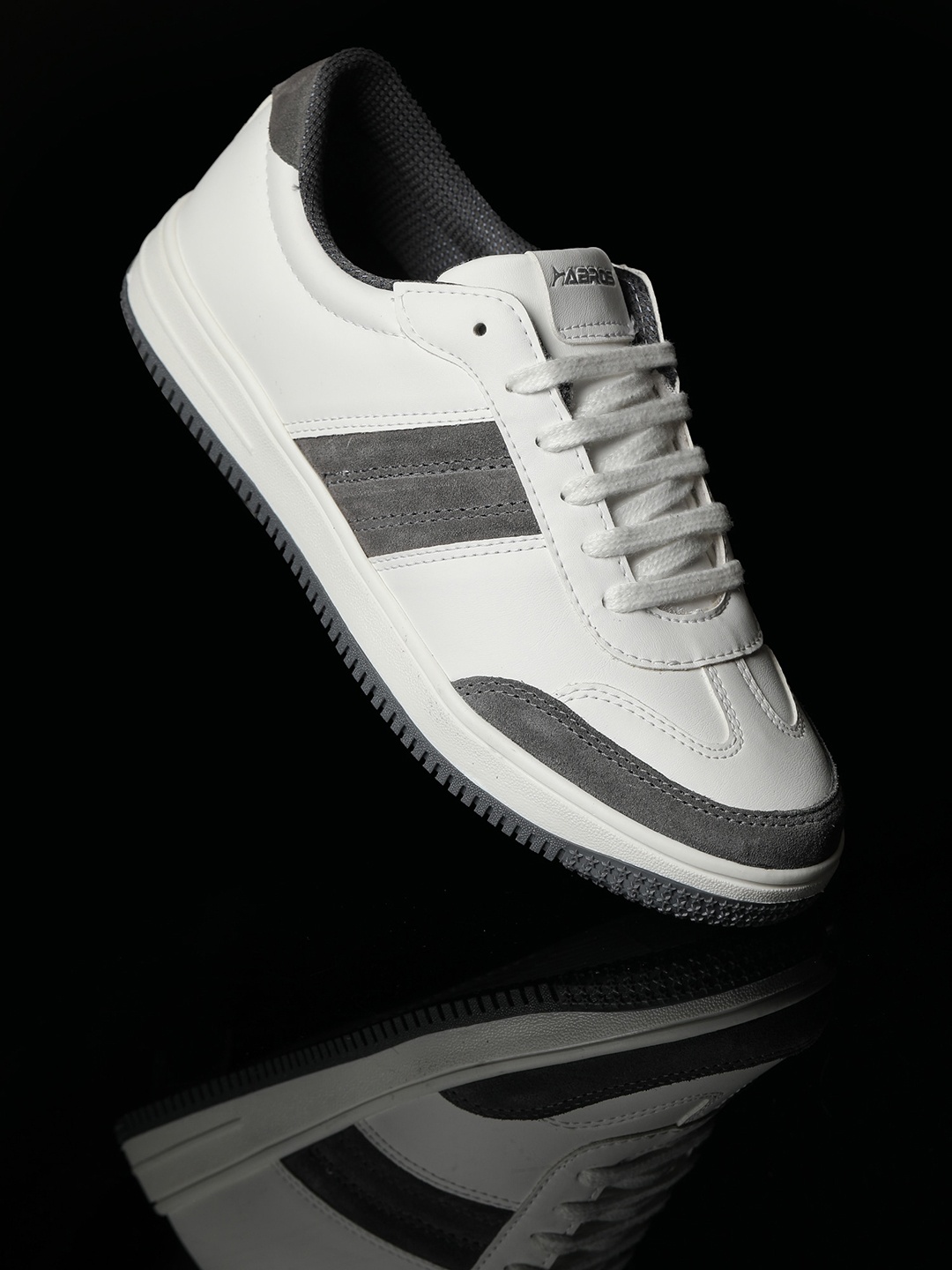 

ABROS Men Techno-3 Smart Causal Sneaker Shoes, White