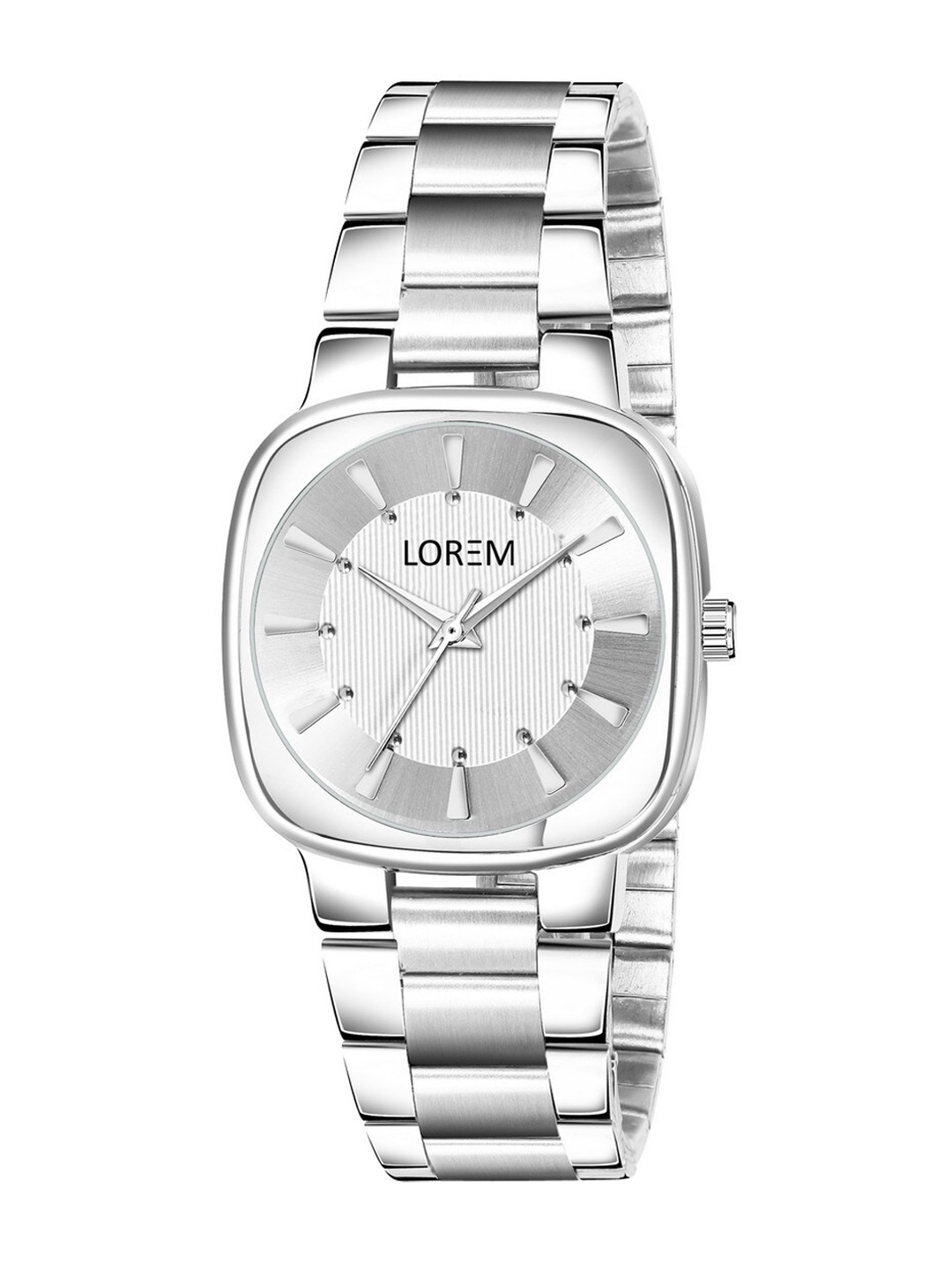 

FERRIZZO Women White Mother of Pearl Dial & Silver Toned Bracelet Style Straps Analogue Watch