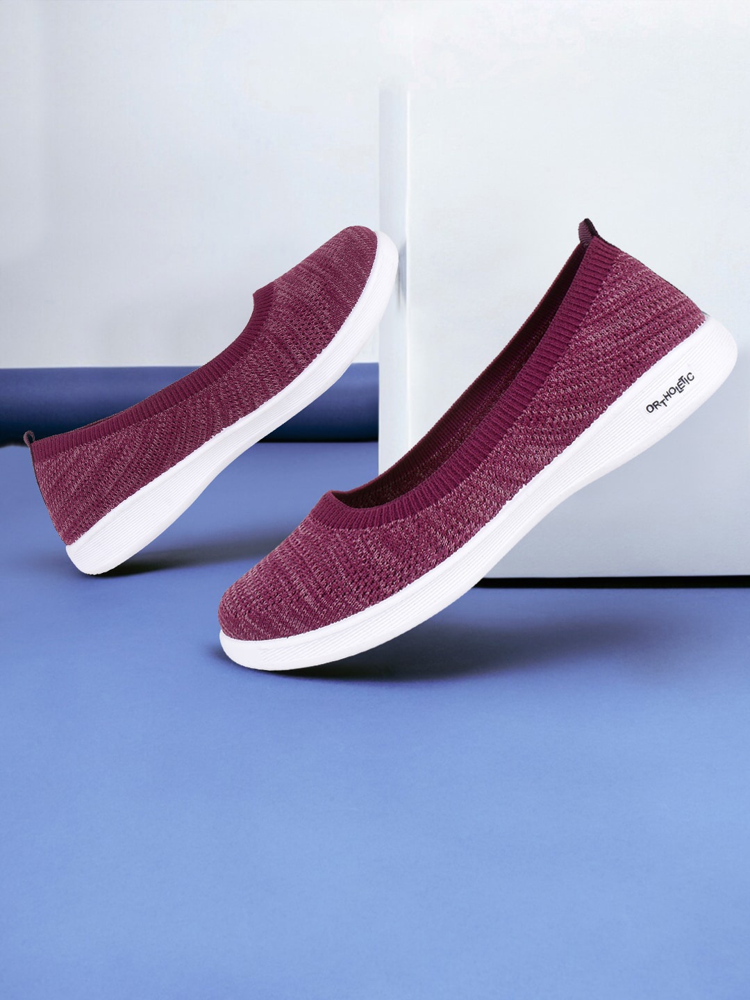

Champs Women Purple Lightweight Slip-On Sneakers