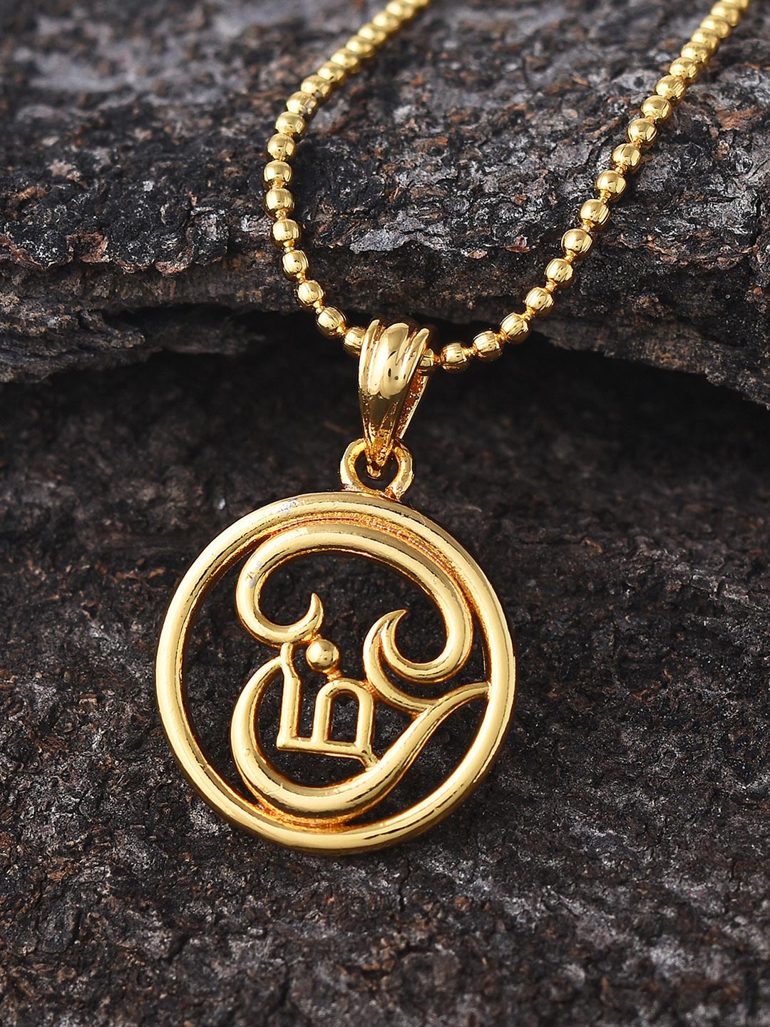 

Tistabene Gold-Plated Designed Pendant