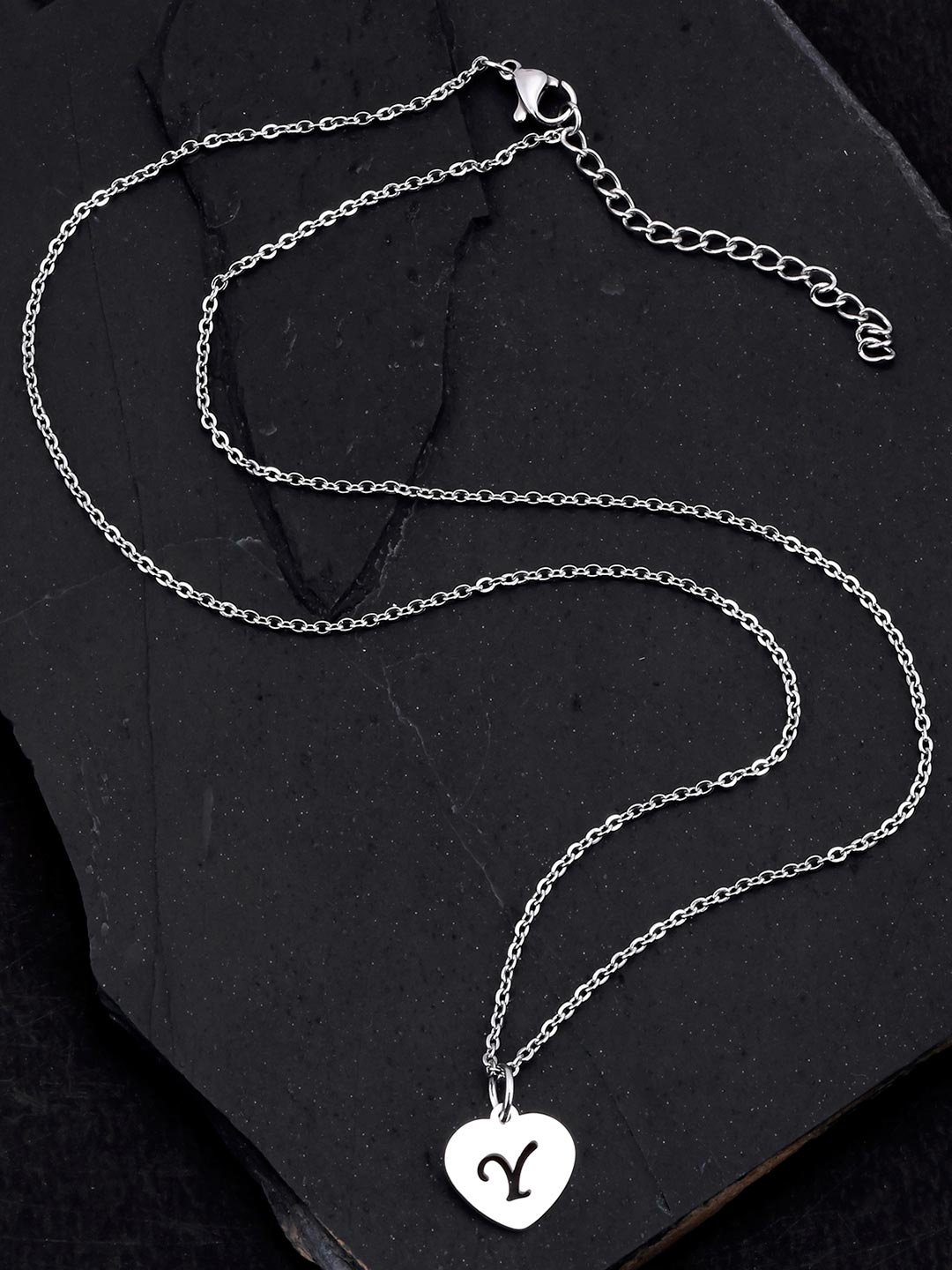 

Tistabene Rhodium-Plated White Designed Pendant