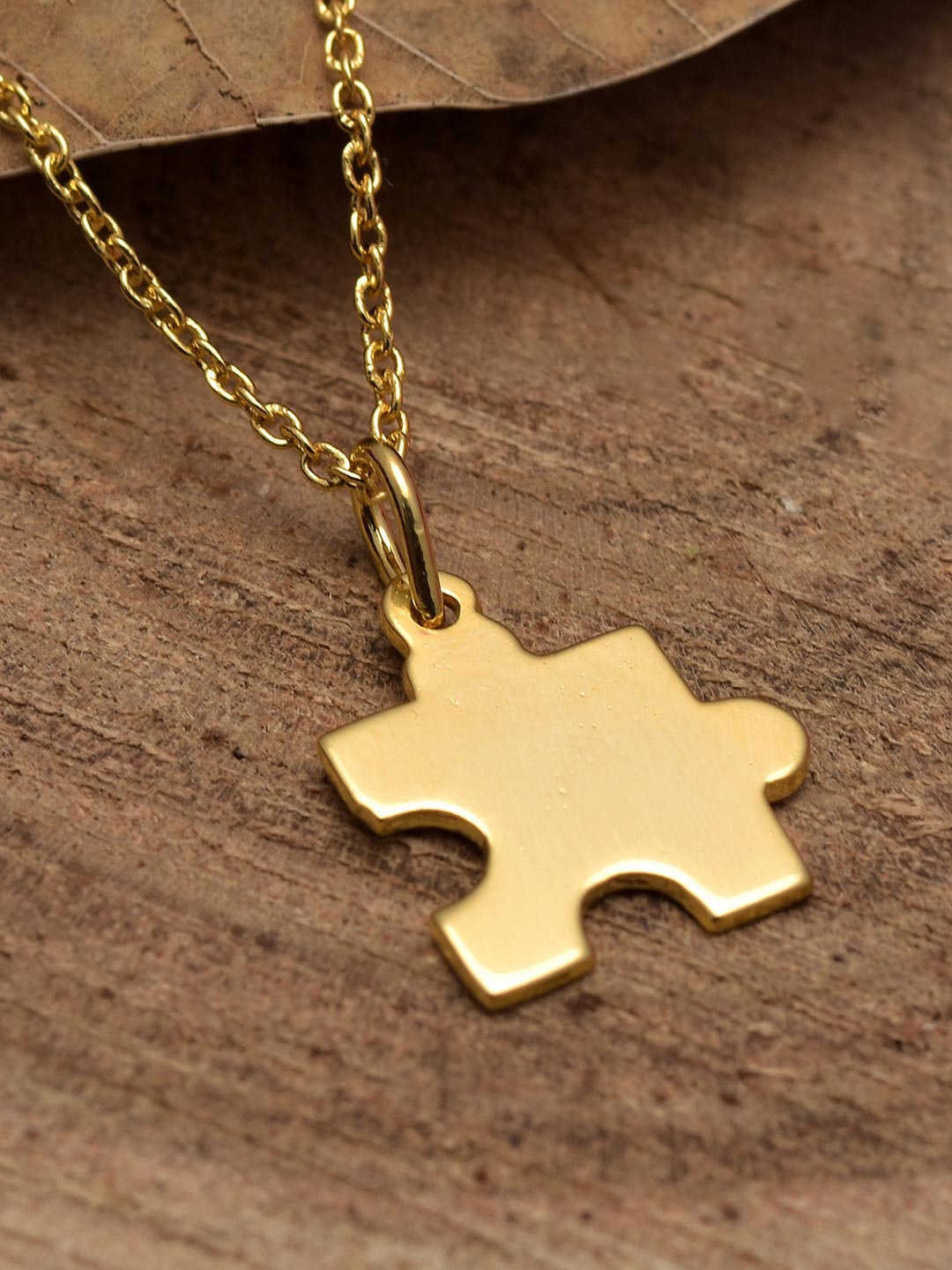 

Tistabene 18 K Gold Plated Puzzle Pendant