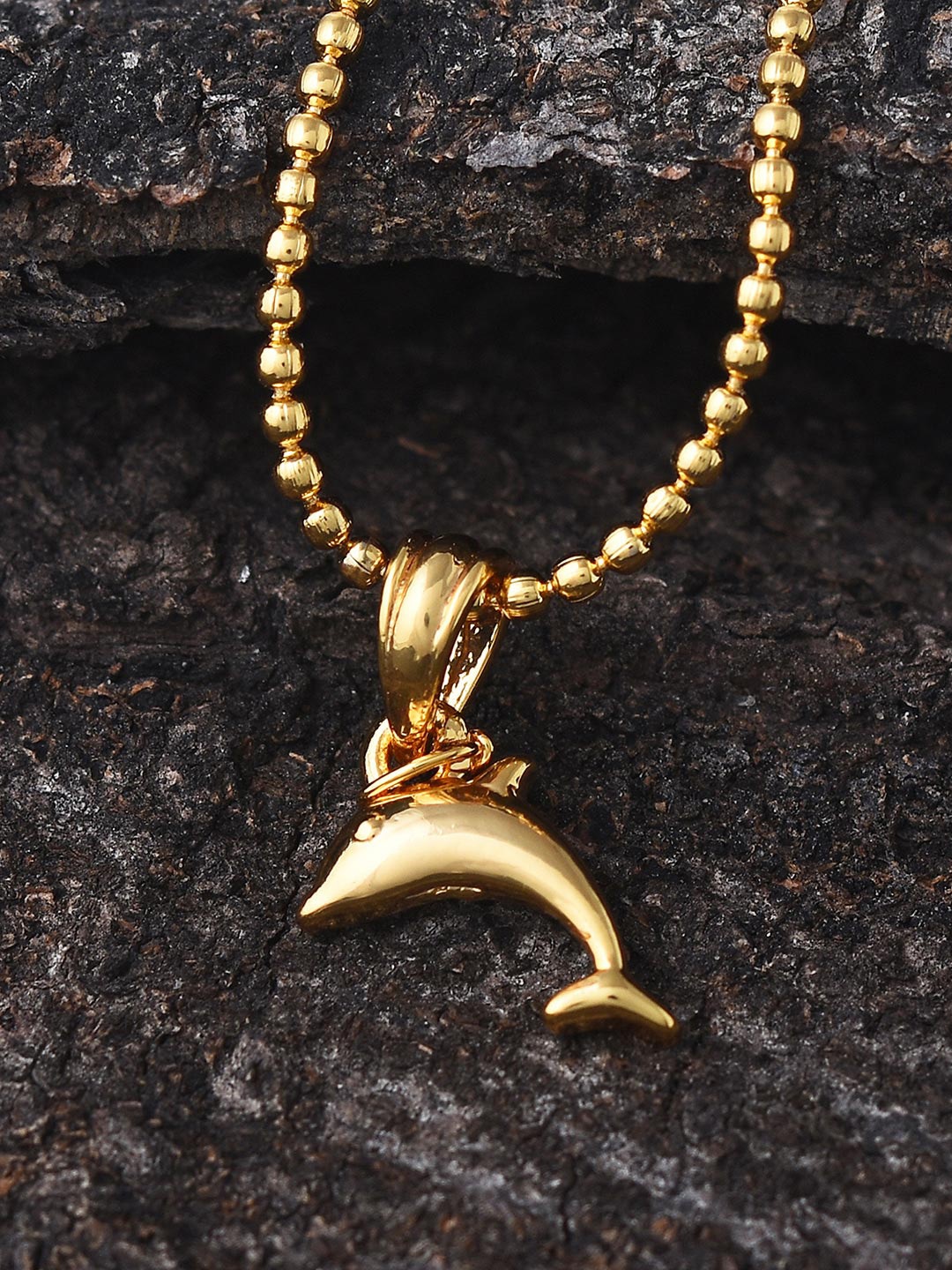 

Tistabene Women Gold-Plated Dolphin Pendant