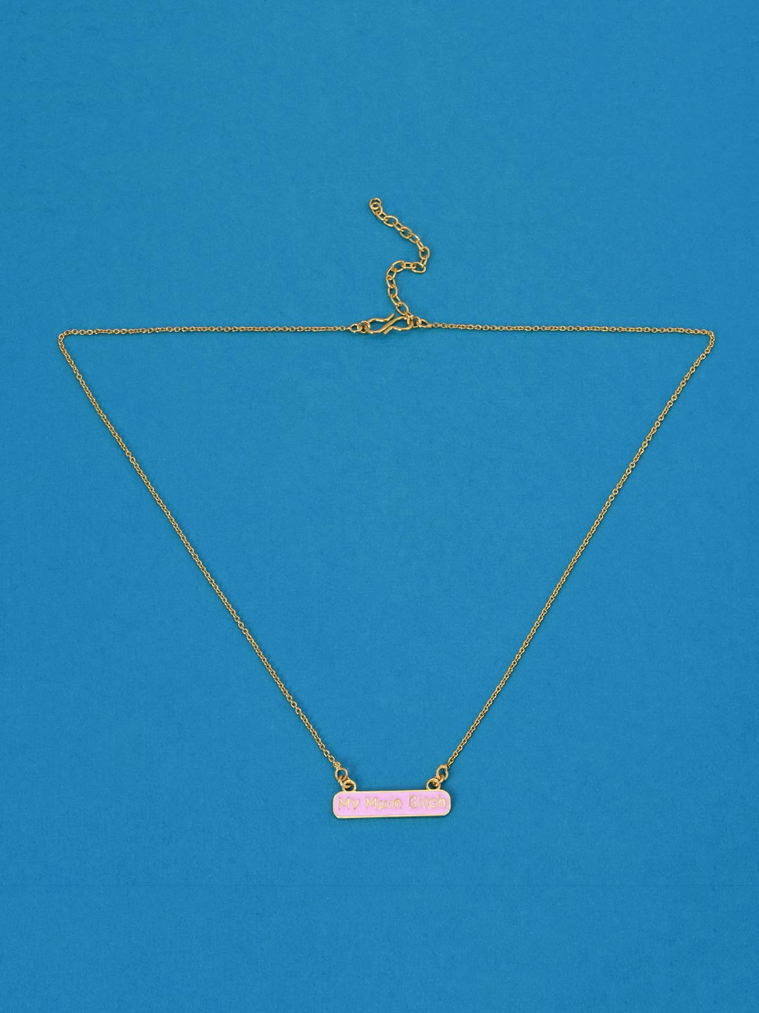 

Tistabene Women Gold-Plated My Main Bitch Pendant With Chain