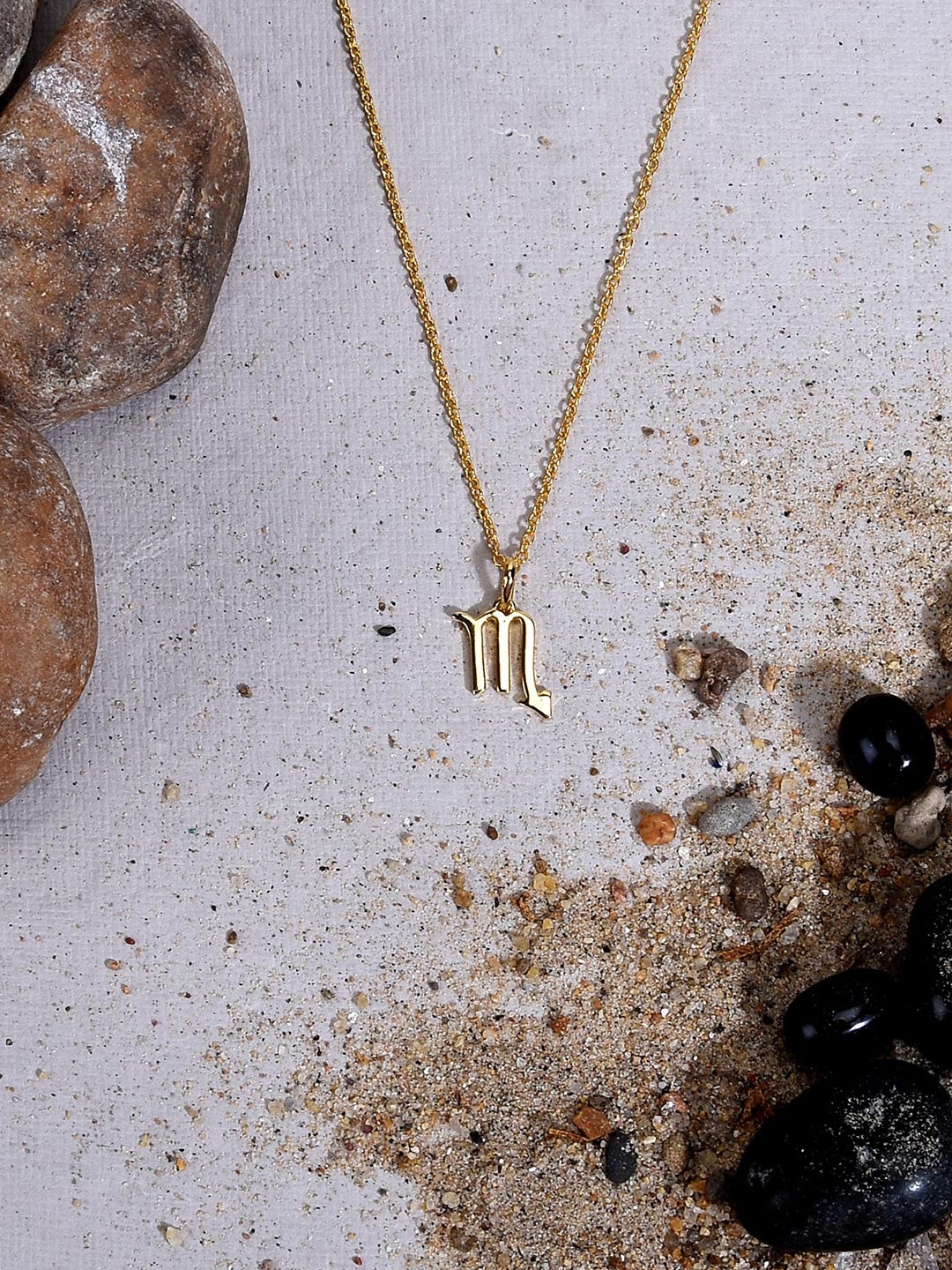 

Tistabene 18K Gold-Plated Scorpio Pendant With Chain