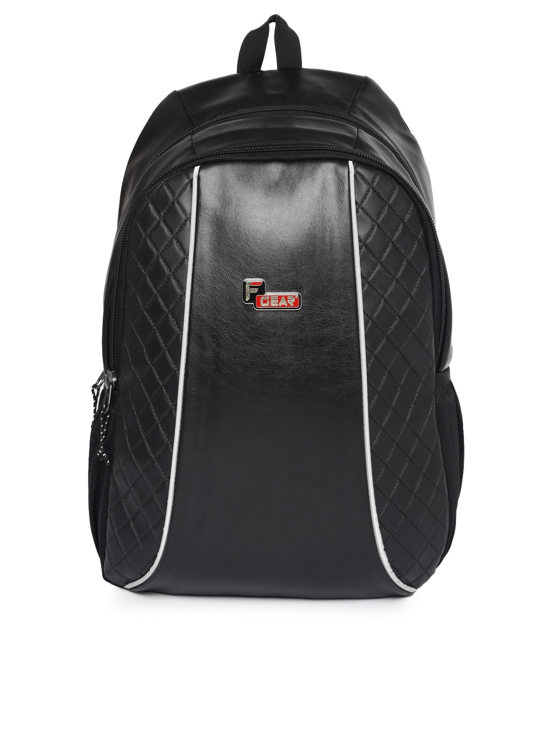 

F Gear Unisex Black Solid Carlton V2 Backpack